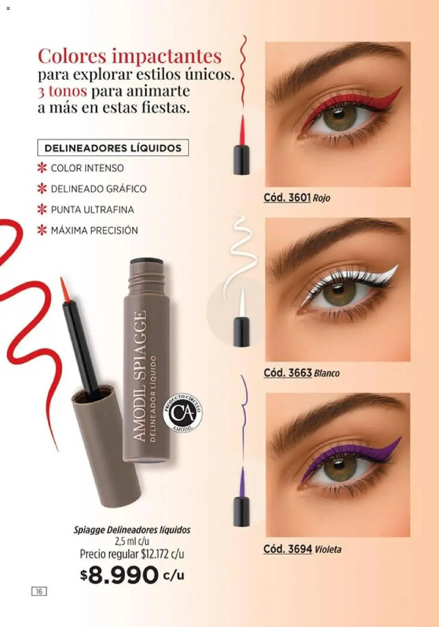 Ofertas de Catálogo Amodil 14 de octubre al 1 de diciembre 2025 - Página 16 del catálogo