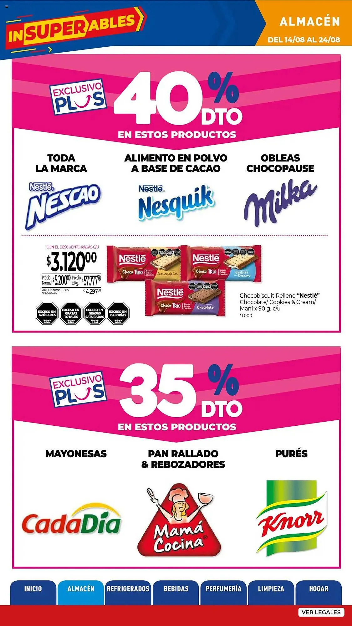 Ofertas de Catálogo La Anonima 14 de agosto al 25 de agosto 2025 - Página 8 del catálogo