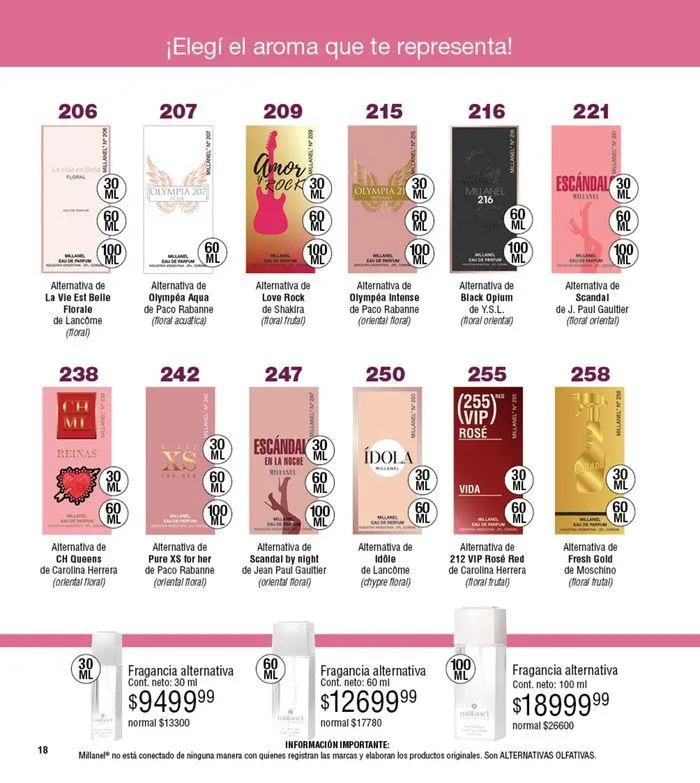 Ofertas de Catálogo Millanel Cosmética C10 26 de agosto al 22 de septiembre 2024 - Página 18 del catálogo
