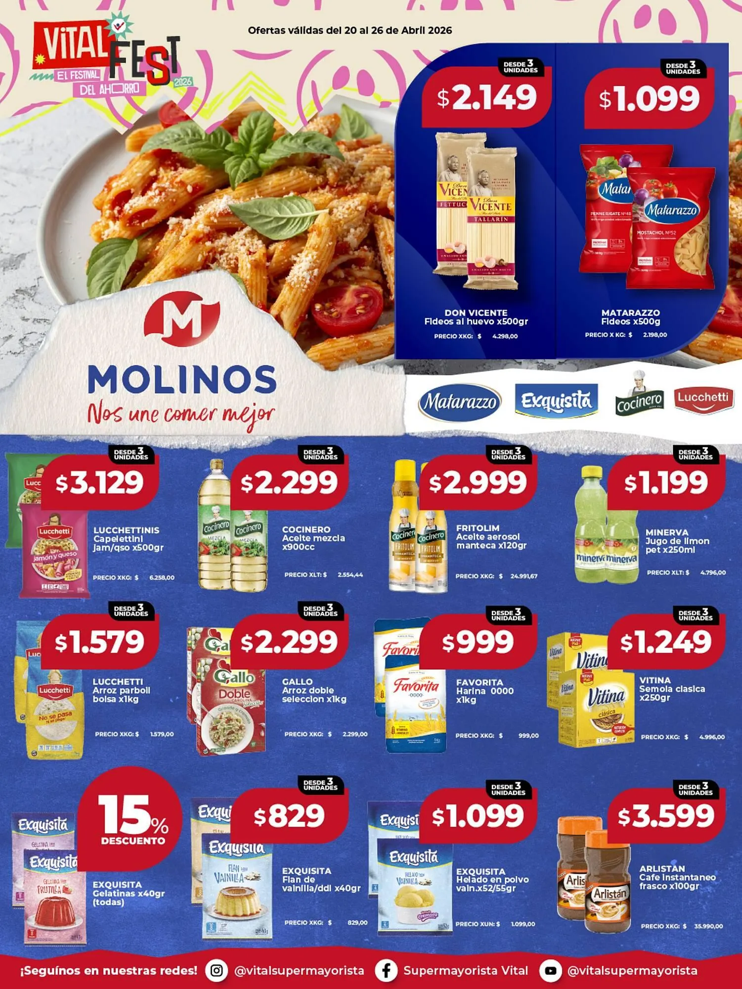 Ofertas de Catálogo Supermayorista Vital 20 de abril al 26 de abril 2026 - Página 13 del catálogo