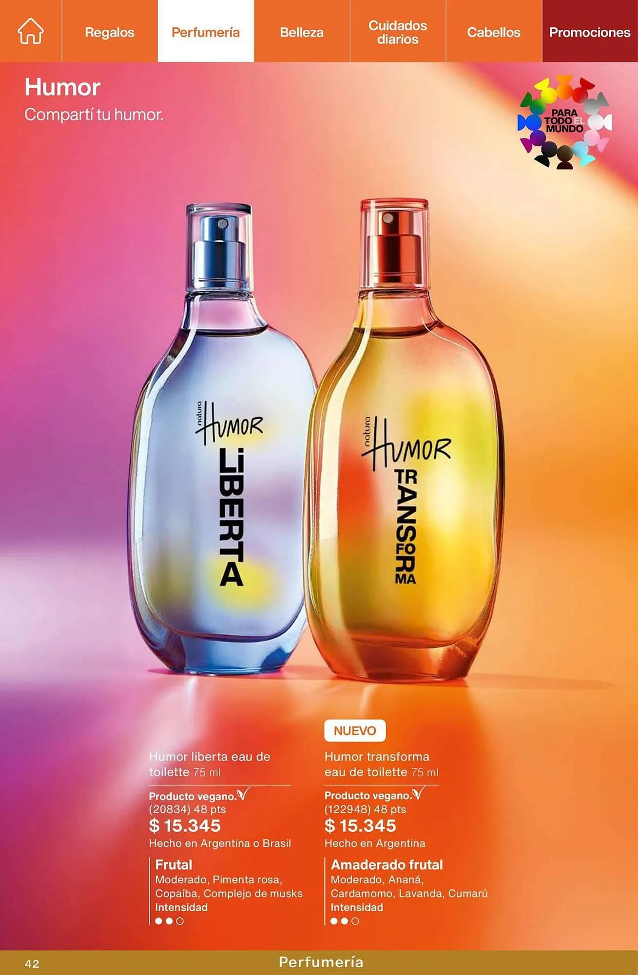 Ofertas de Catálogo Natura 27 de septiembre al 31 de octubre 2023 - Página 42 del catálogo