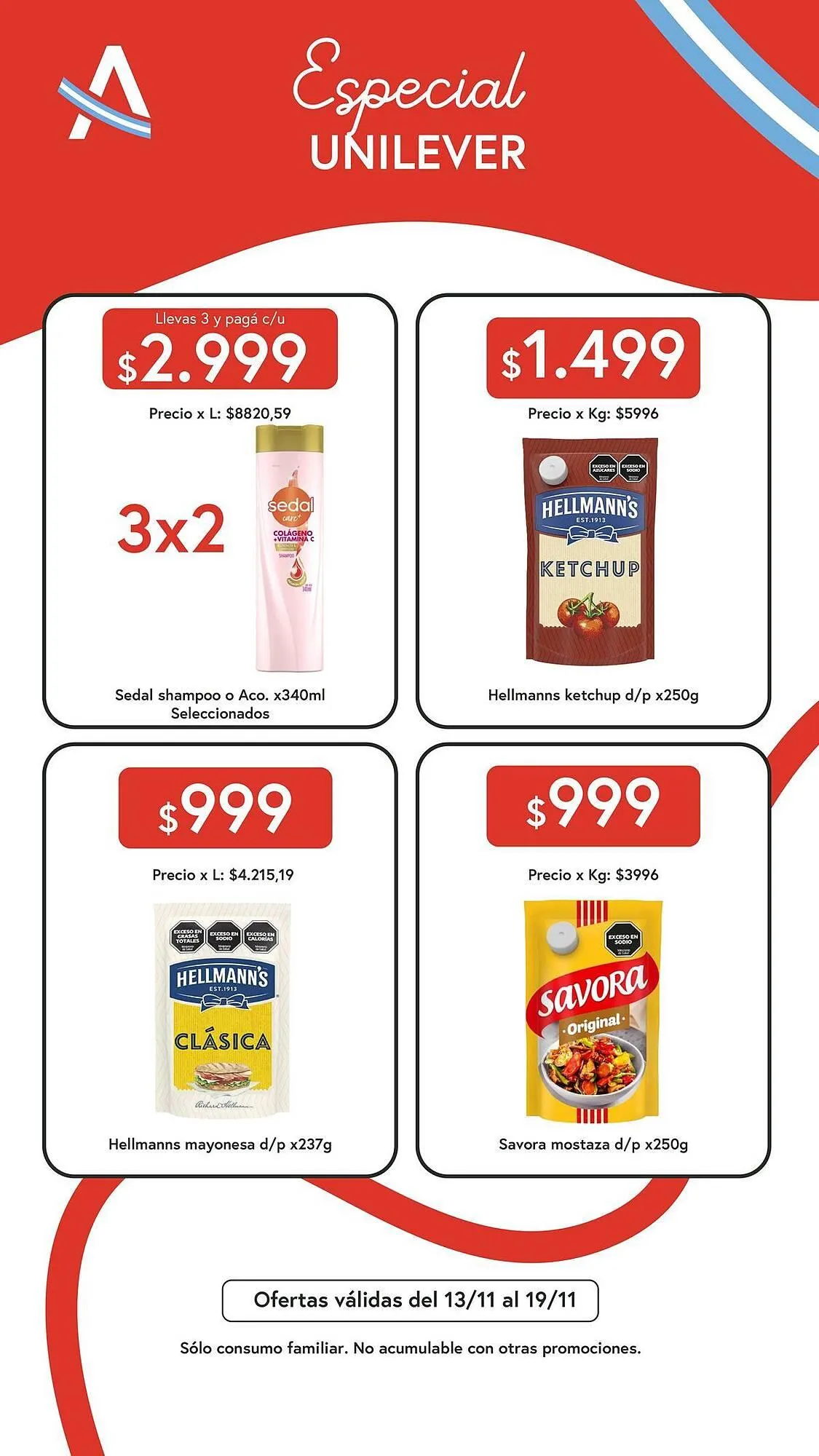 Ofertas de Catálogo El Abastecedor 13 de noviembre al 19 de noviembre 2025 - Página 18 del catálogo