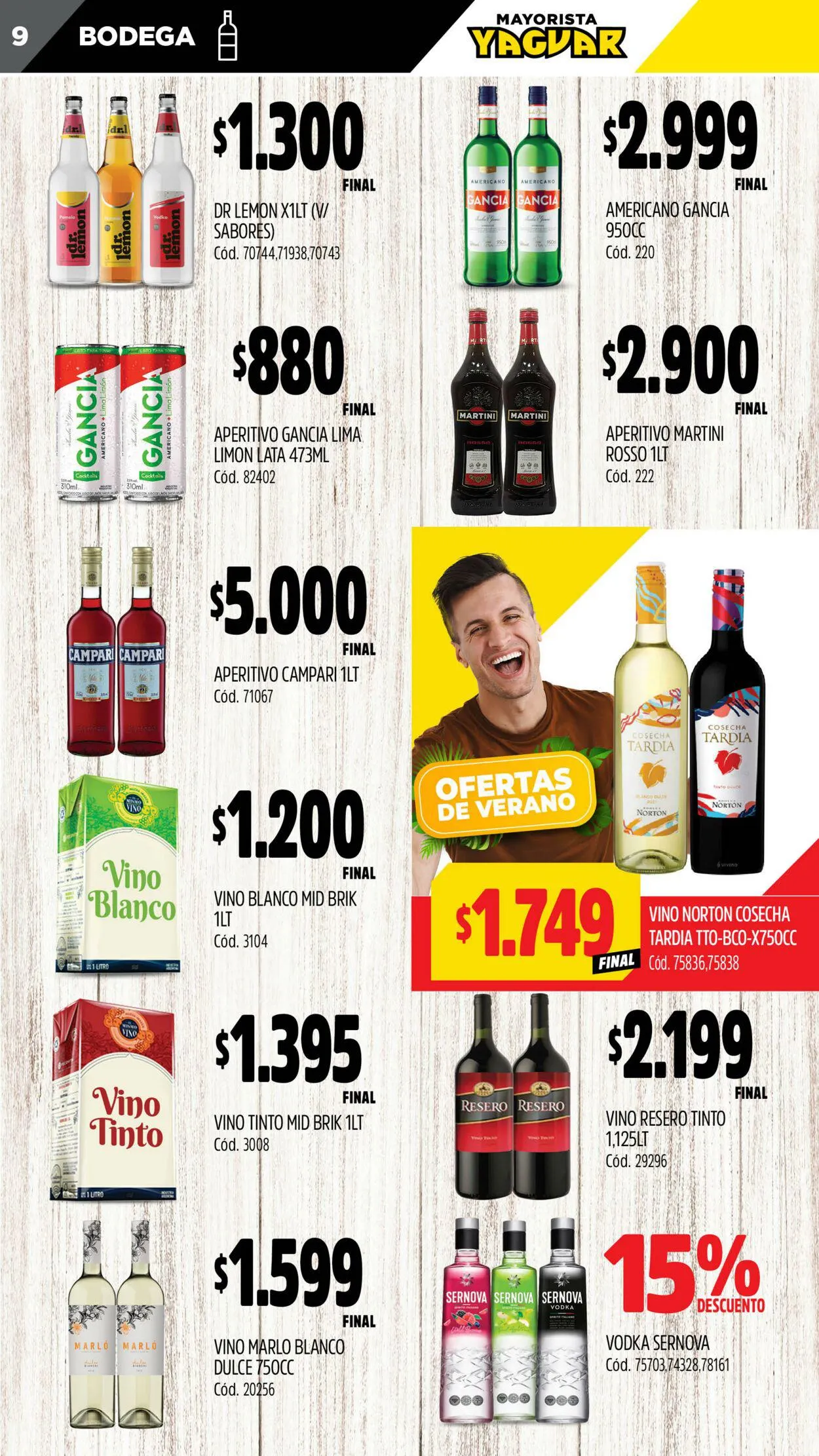 Ofertas de Yaguar - General Roca 8 de enero al 14 de enero 2024 - Página 9 del catálogo