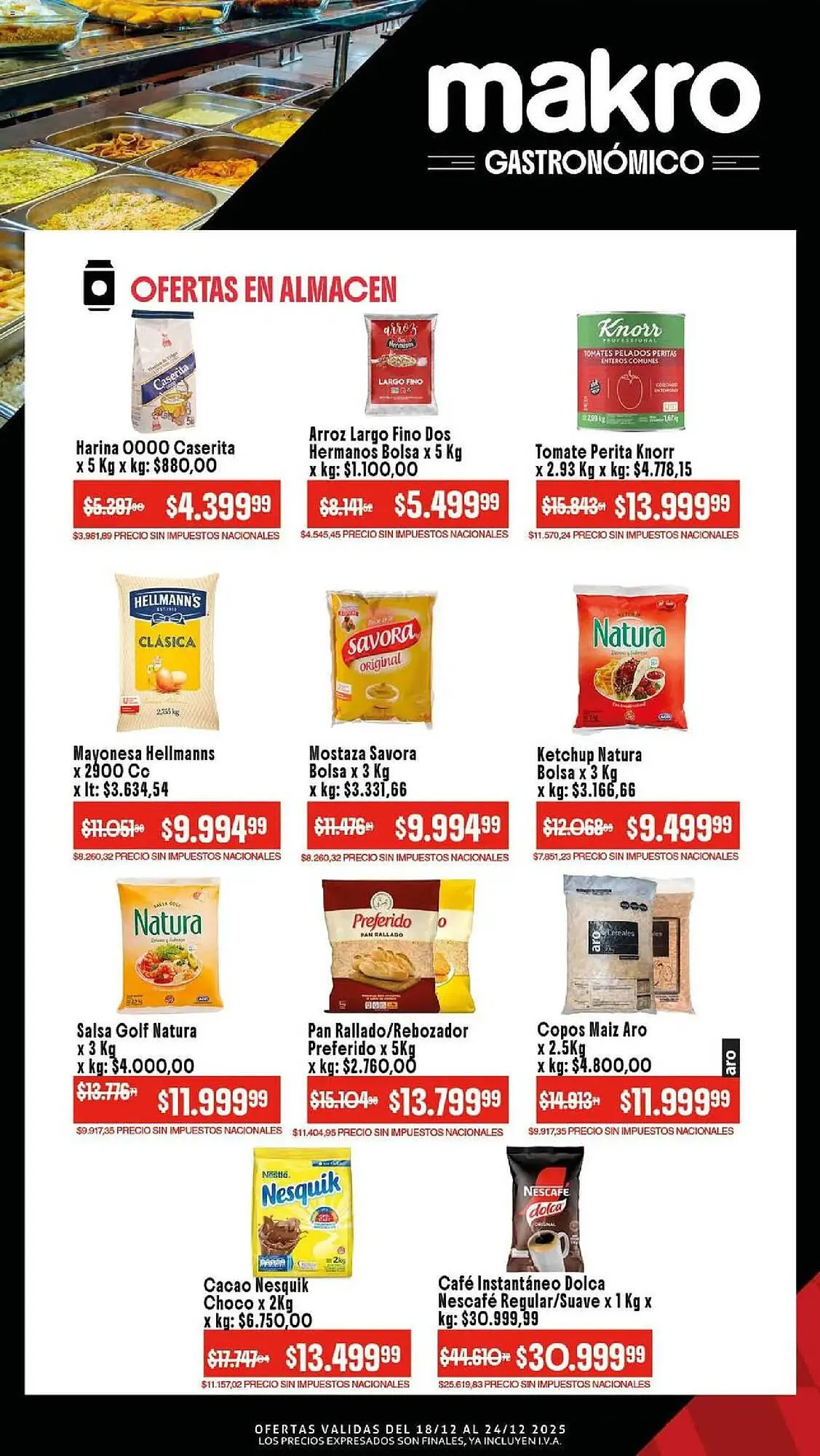 Ofertas de Catálogo Makro 18 de diciembre al 24 de diciembre 2025 - Página 3 del catálogo