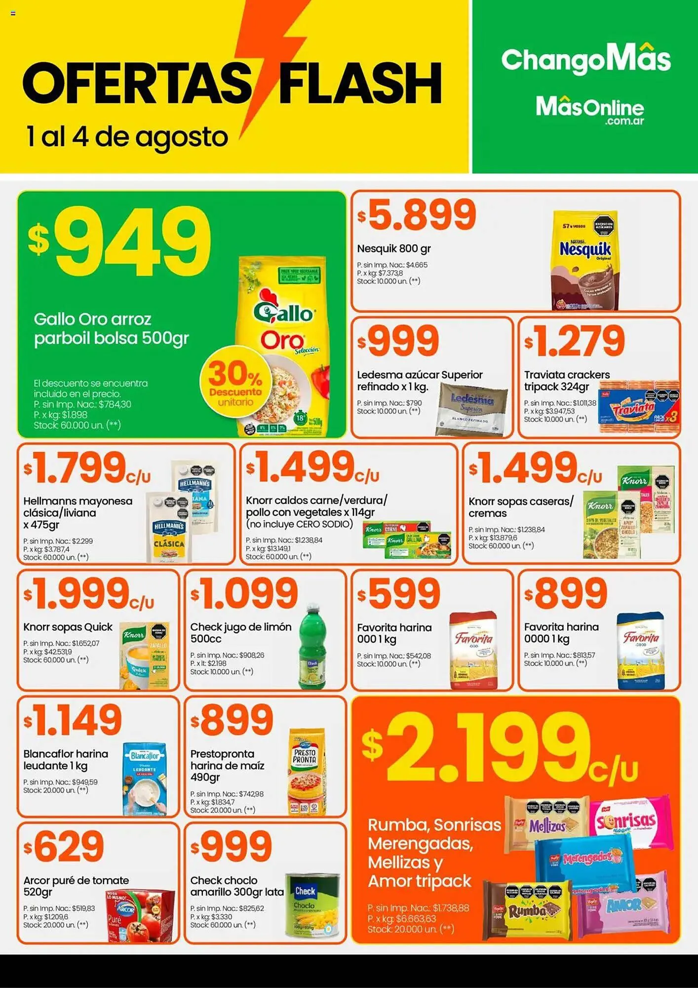 Ofertas de Catálogo Changomas 1 de agosto al 4 de agosto 2025 - Página 3 del catálogo