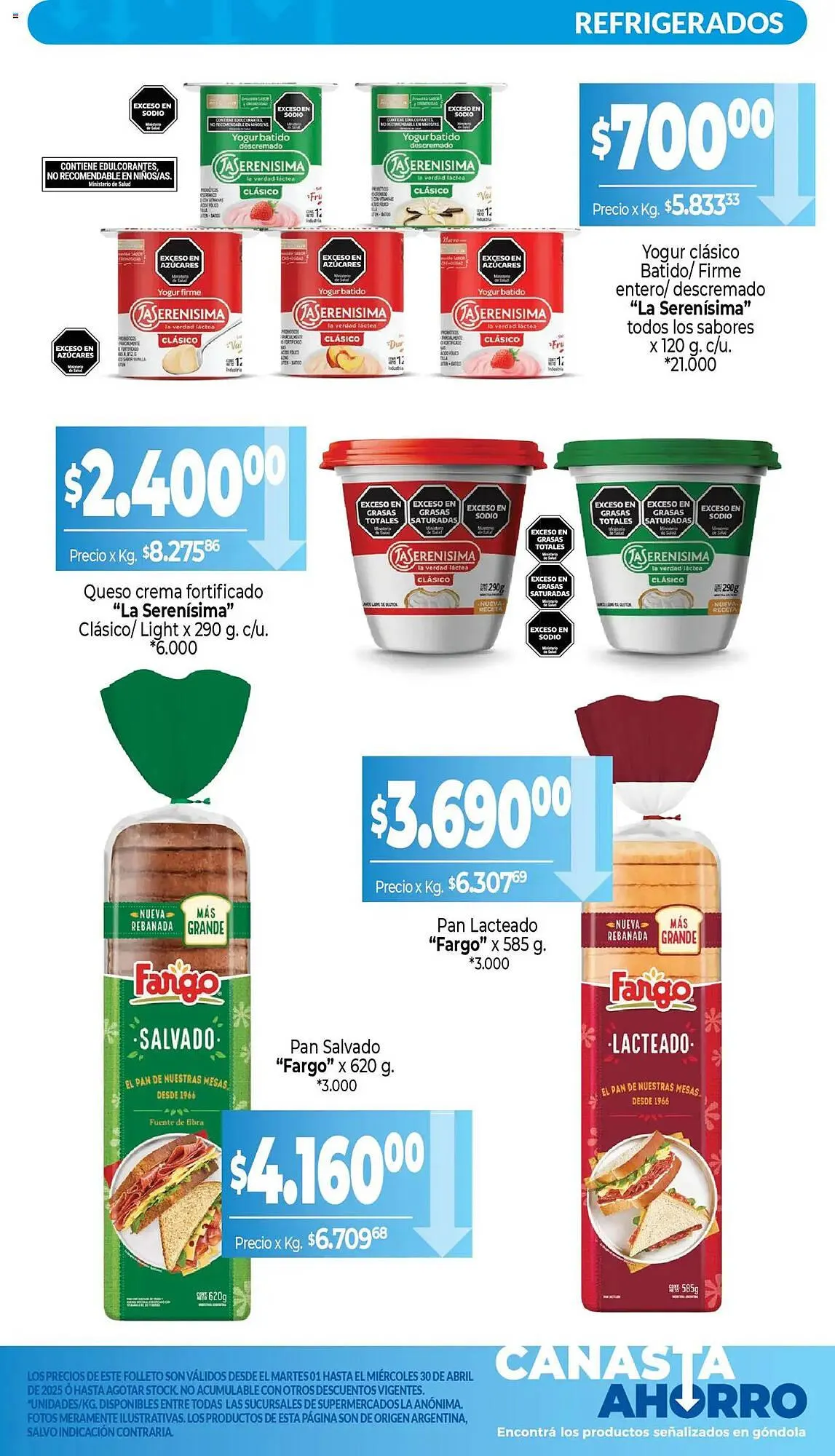 Ofertas de Catálogo La Anonima 1 de abril al 30 de abril 2025 - Página 8 del catálogo