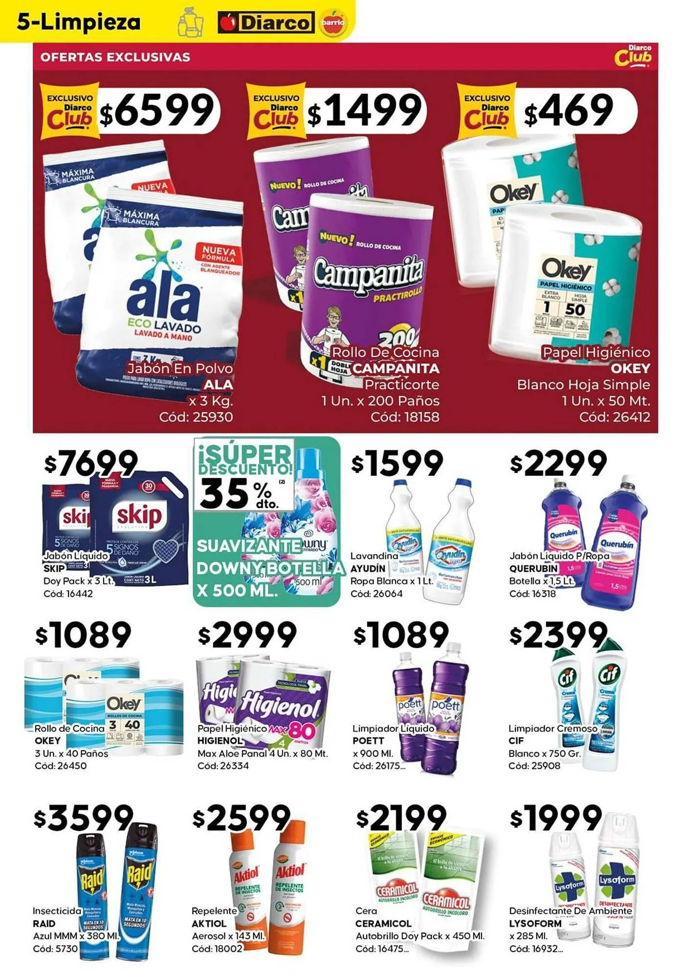 Ofertas de Catálogo Diarco 30 de marzo al 4 de abril 2025 - Página 5 del catálogo