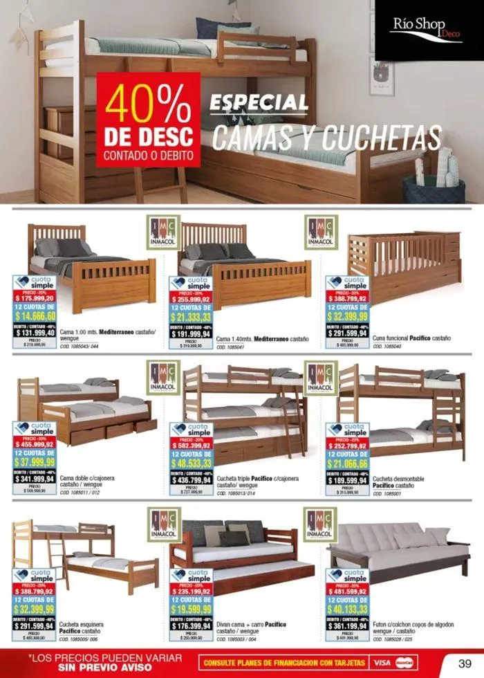 Ofertas de Ofertas Rio Shop Deco 20 de agosto al 3 de septiembre 2024 - Página 32 del catálogo