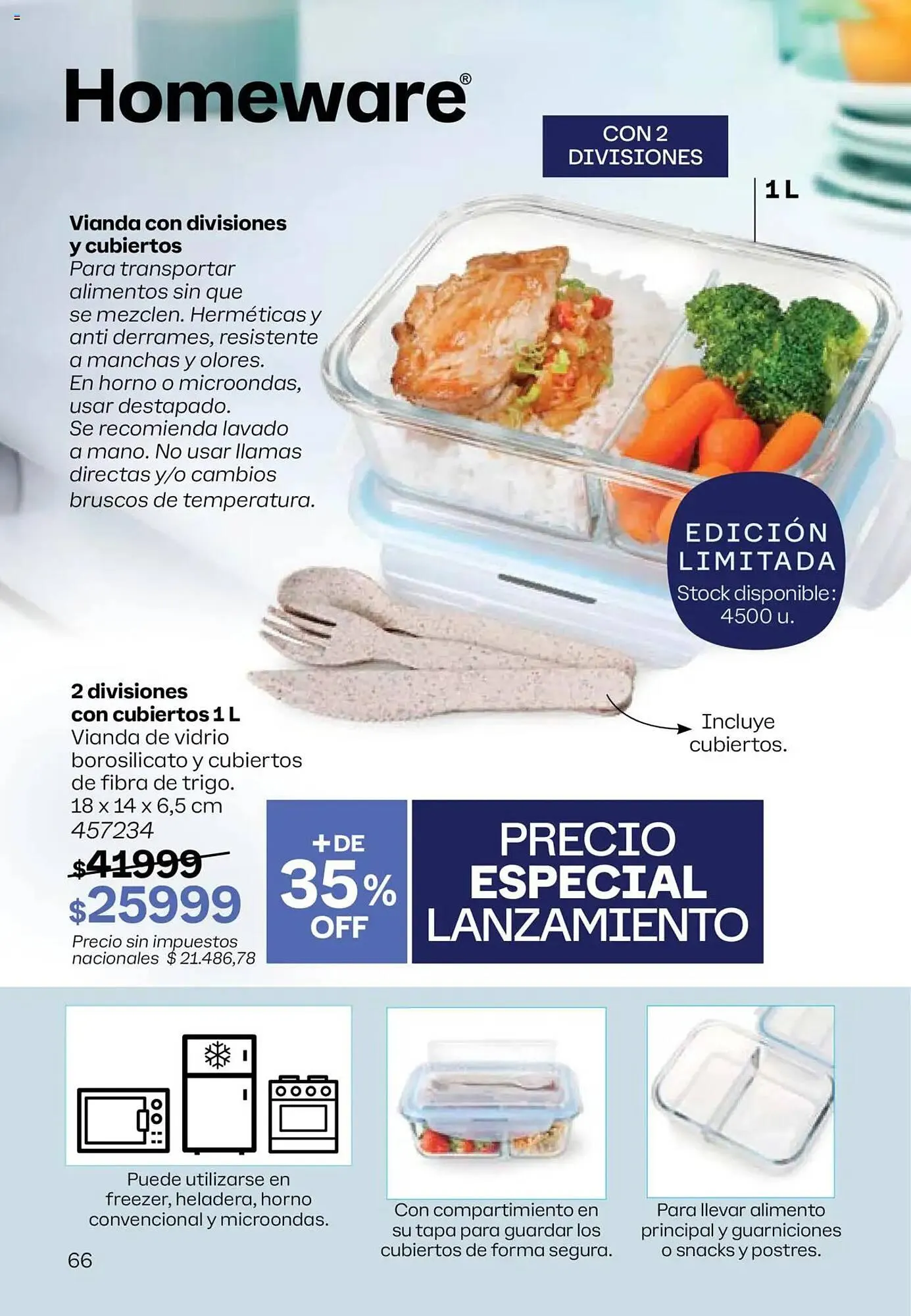 Ofertas de Catálogo Tupperware 9 de julio al 23 de julio 2025 - Página 67 del catálogo