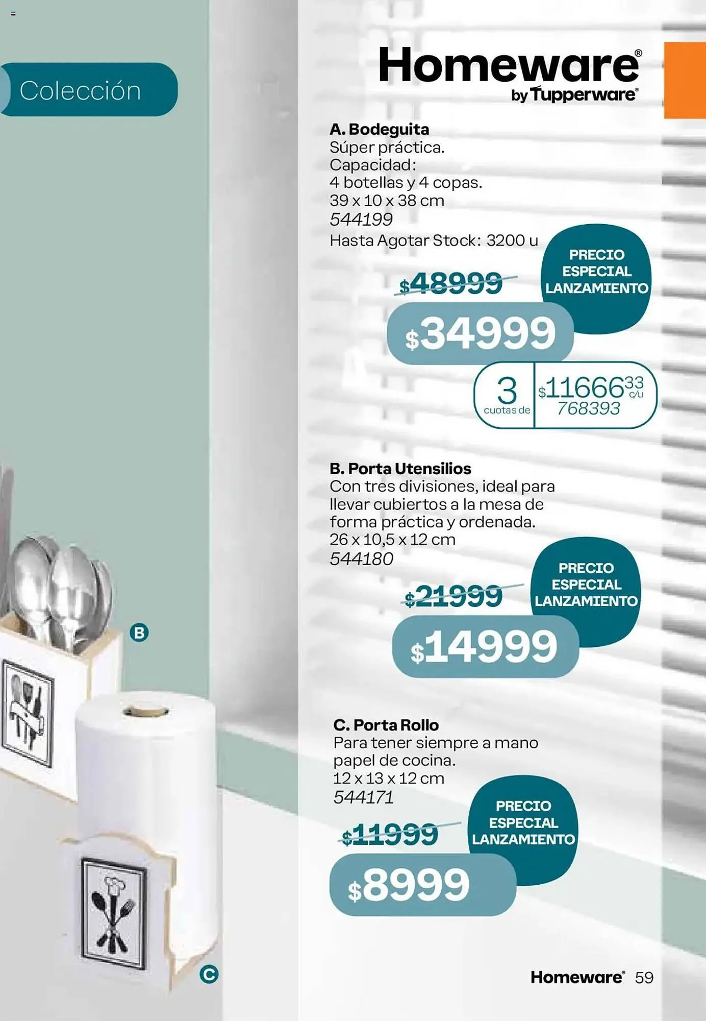 Ofertas de Catálogo Tupperware 29 de noviembre al 2 de diciembre 2024 - Página 59 del catálogo