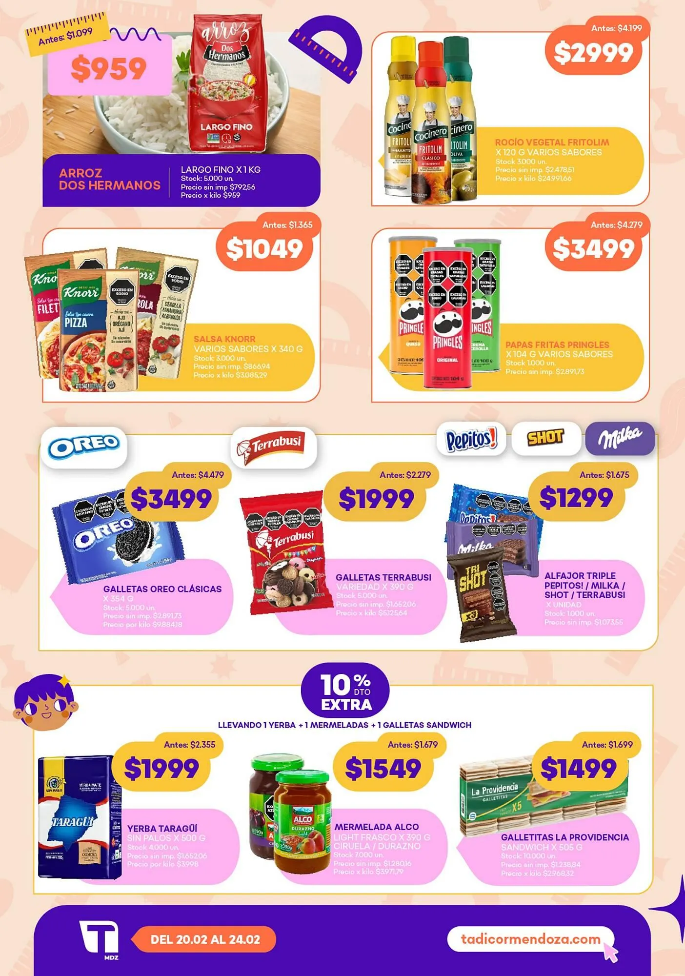 Ofertas de Catálogo Supermercados Tadicor 20 de febrero al 24 de febrero 2026 - Página 2 del catálogo