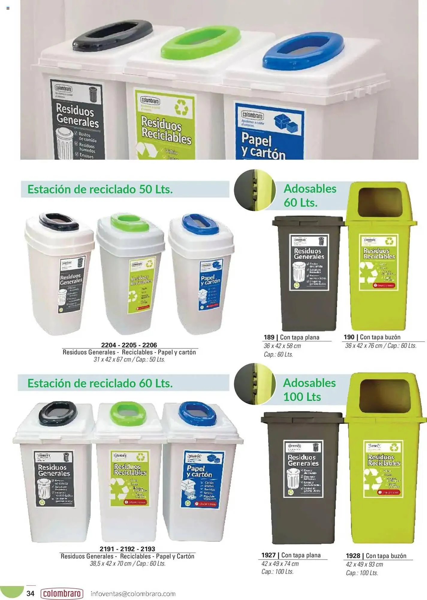 Ofertas de Catálogo Colombraro 16 de abril al 31 de diciembre 2025 - Página 34 del catálogo