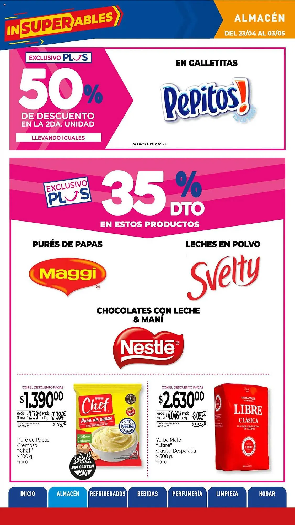 Ofertas de Catálogo La Anonima 23 de abril al 3 de mayo 2026 - Página 8 del catálogo