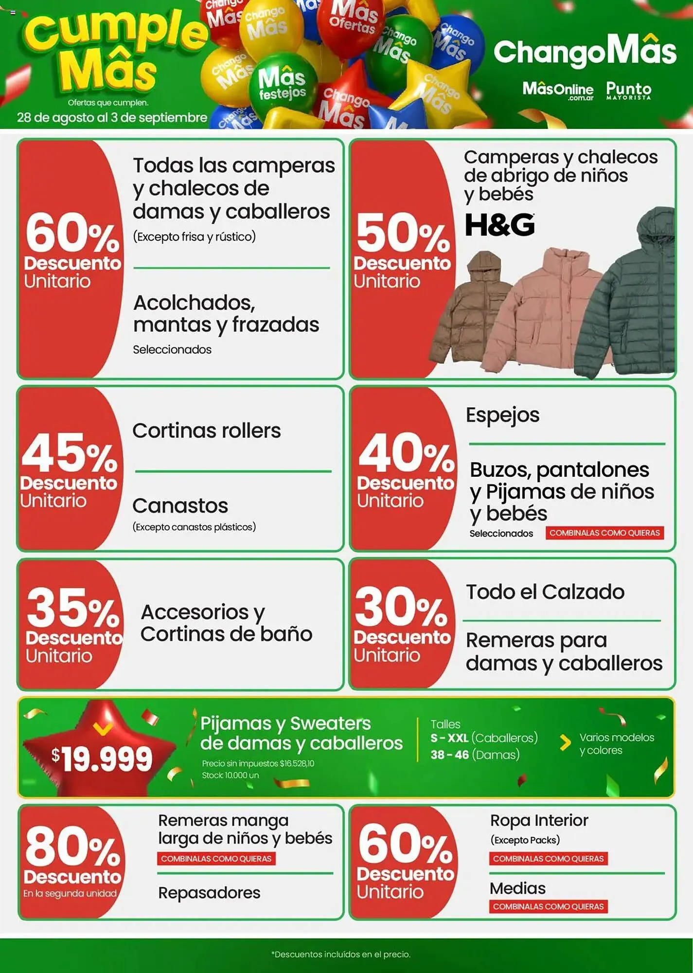 Ofertas de Catálogo Changomas 28 de agosto al 3 de septiembre 2025 - Página 10 del catálogo