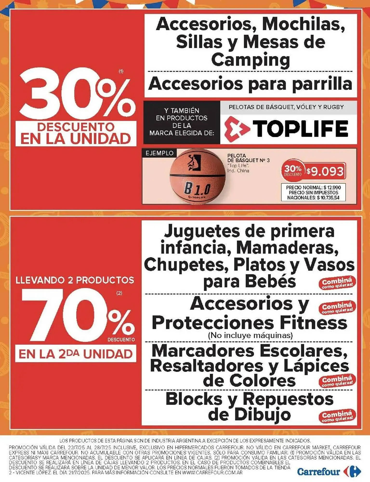 Ofertas de Catálogo Carrefour 22 de julio al 28 de julio 2025 - Página 24 del catálogo