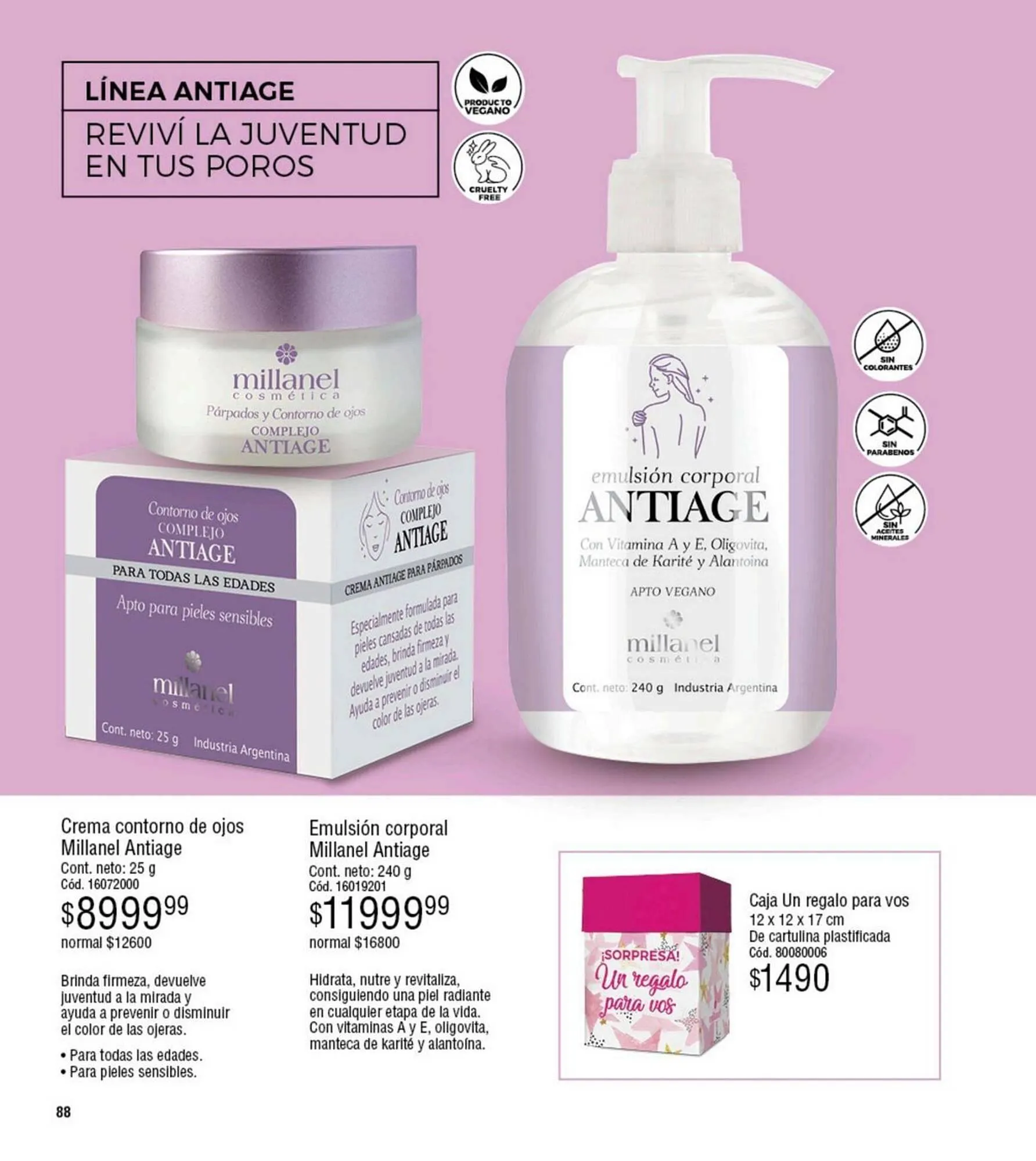 Ofertas de Catálogo Millanel Cosmética 21 de octubre al 10 de noviembre 2024 - Página 182 del catálogo