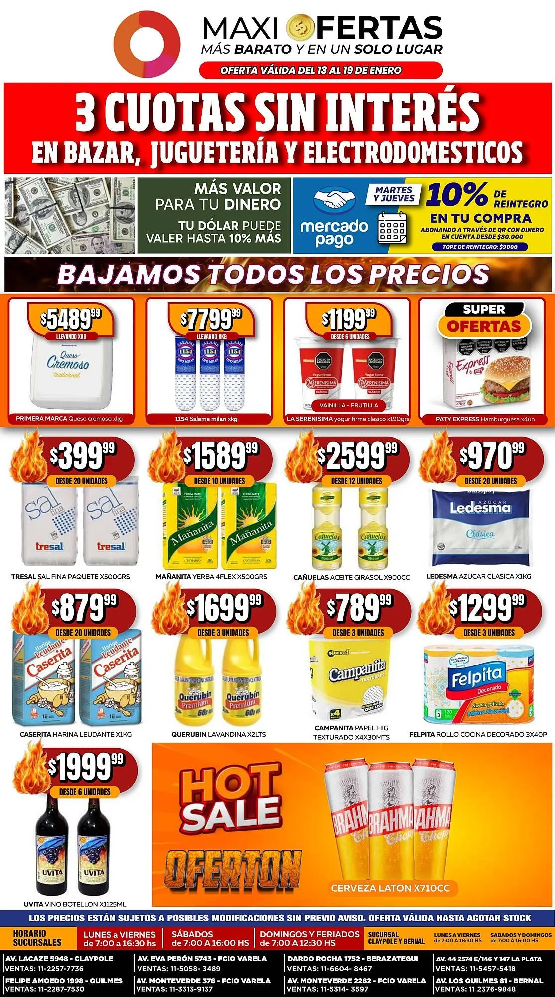 Ofertas de Catálogo Maxi Ofertas 13 de enero al 19 de enero 2026 - Página 1 del catálogo