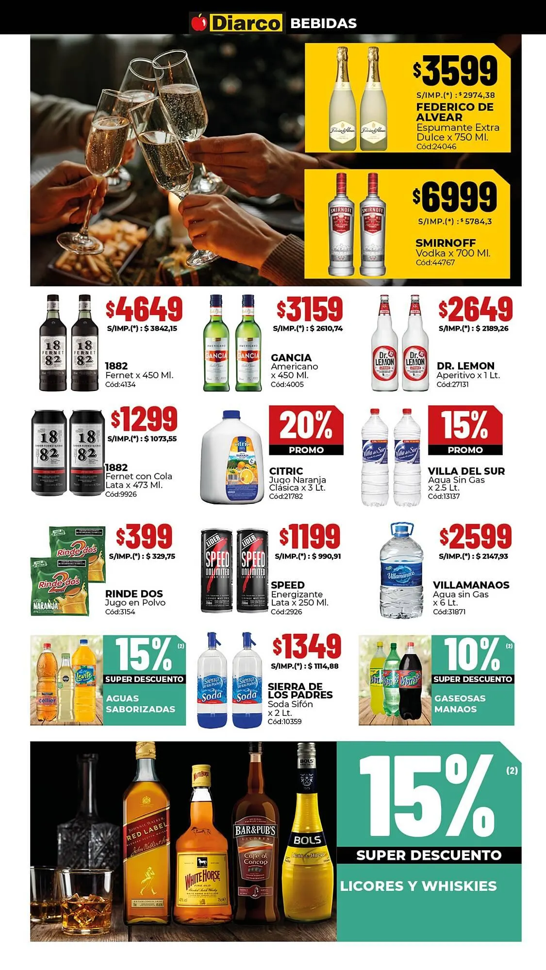 Ofertas de Catálogo Diarco 29 de diciembre al 2 de enero 2026 - Página 7 del catálogo