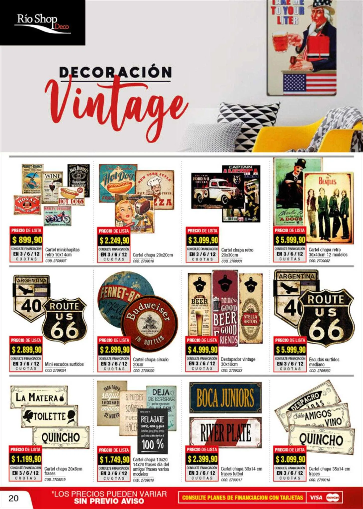 Ofertas de Catálogo Río Shop Deco 6 de septiembre al 10 de septiembre 2023 - Página 20 del catálogo