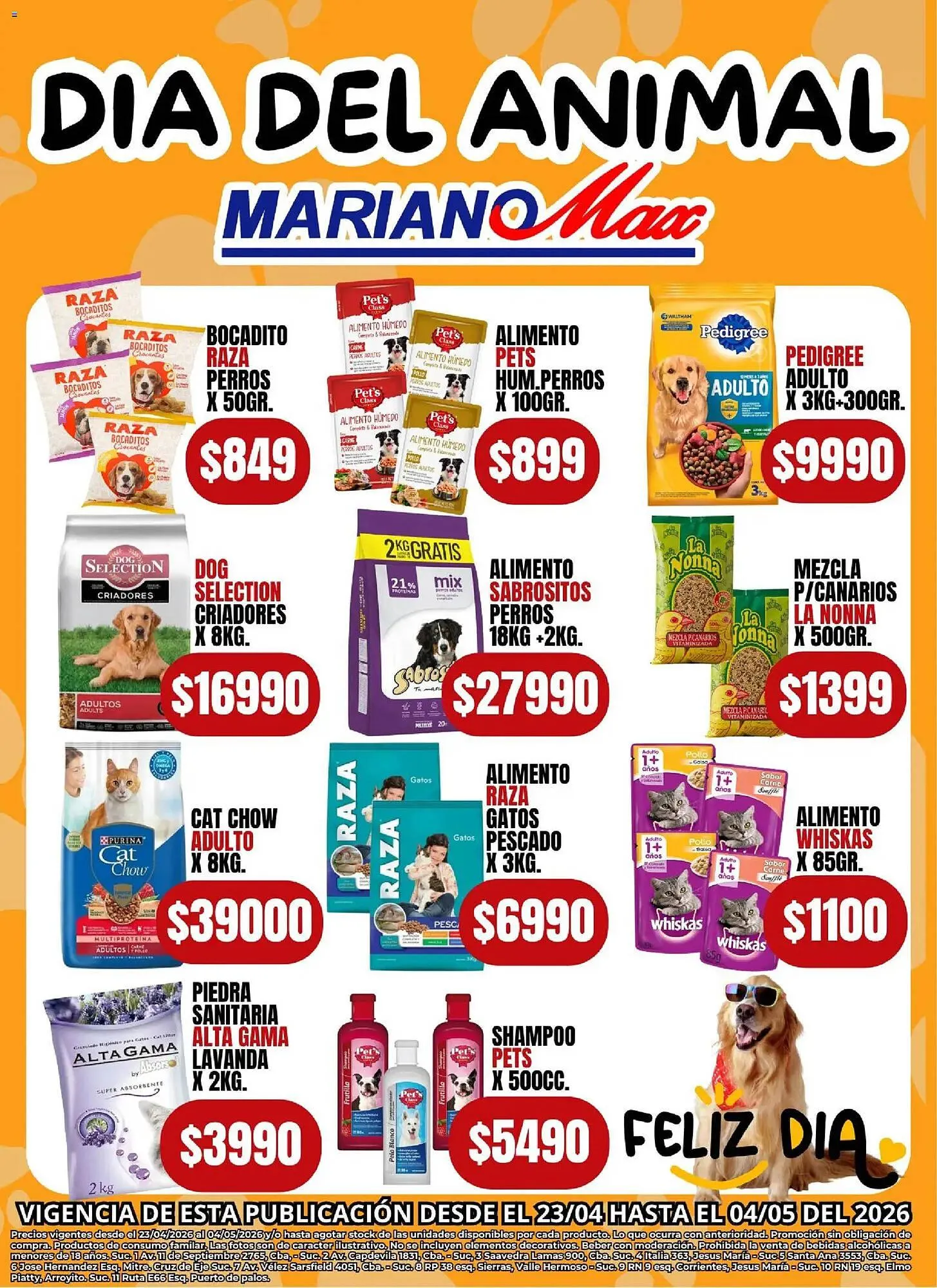 Ofertas de Catálogo Supermercados Mariano Max 23 de abril al 4 de mayo 2026 - Página 1 del catálogo