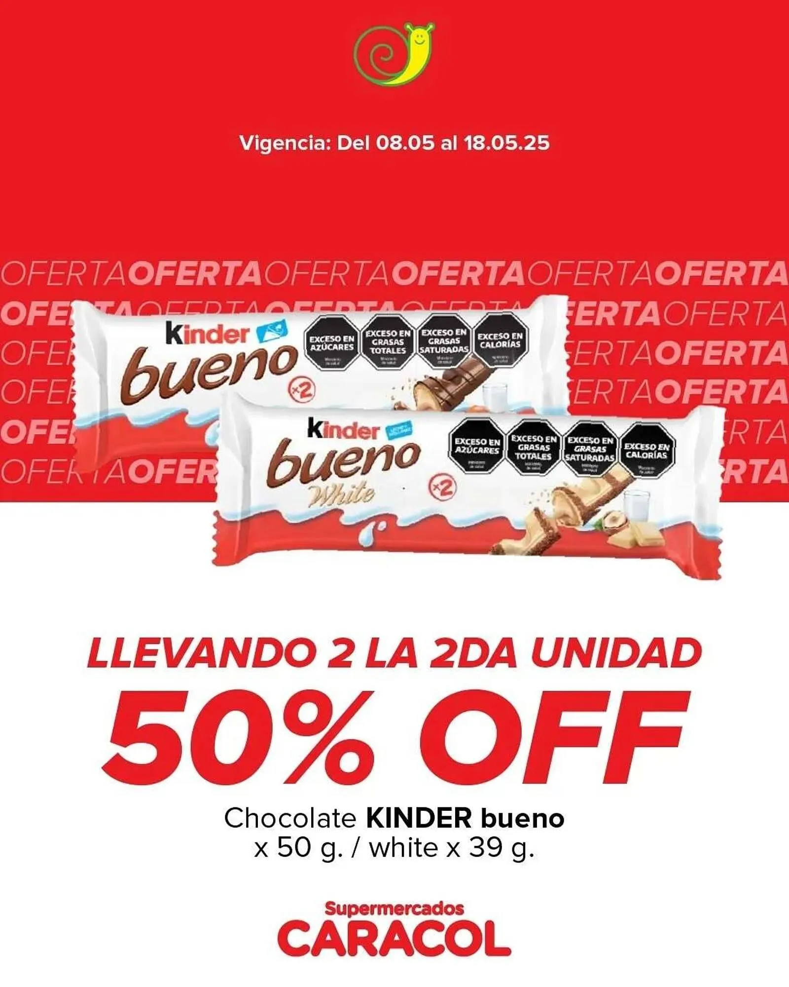 Ofertas de Catálogo Supermercados Caracol 9 de mayo al 18 de mayo 2025 - Página 2 del catálogo