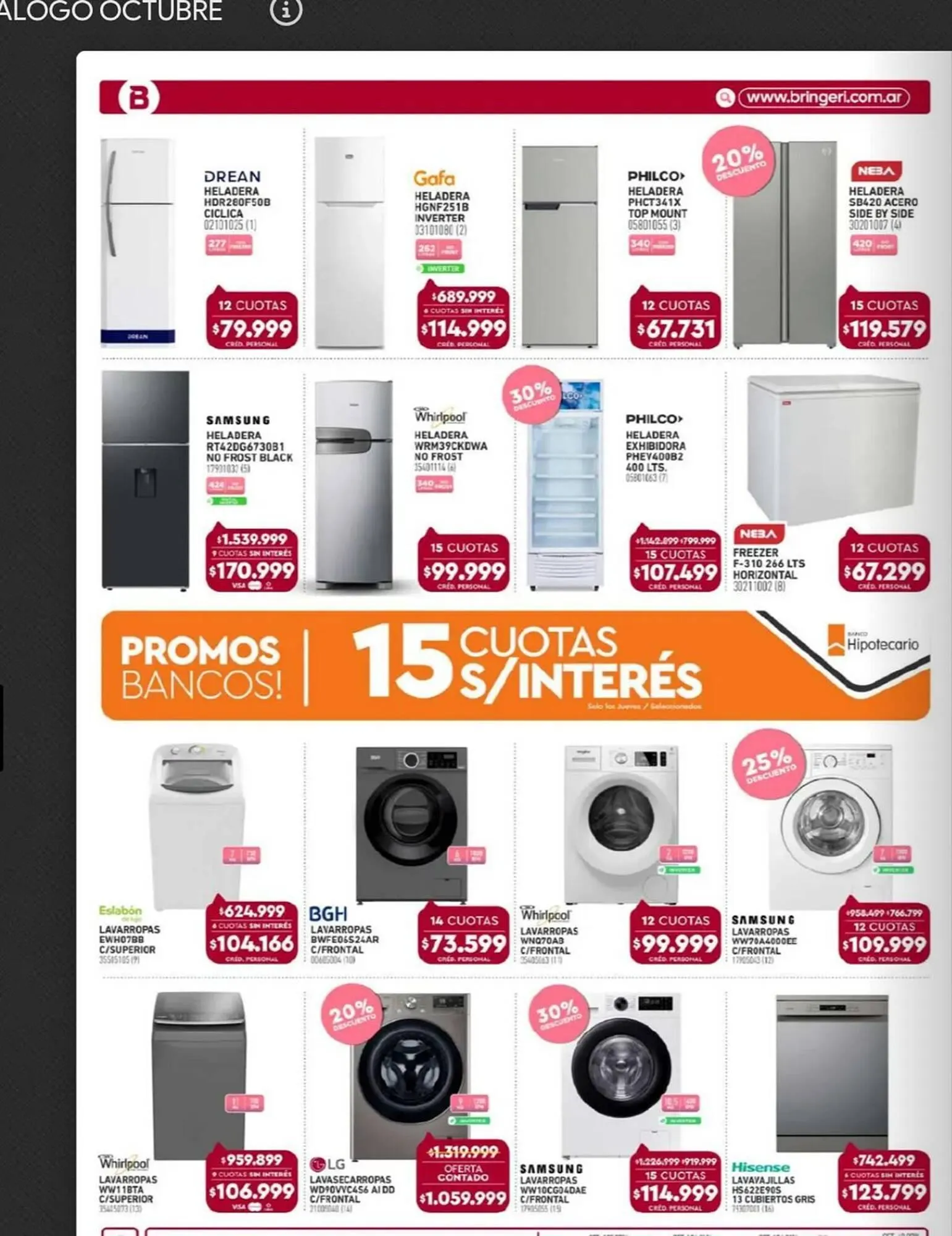 Ofertas de Catálogo Bringeri 2 de octubre al 3 de noviembre 2025 - Página 6 del catálogo