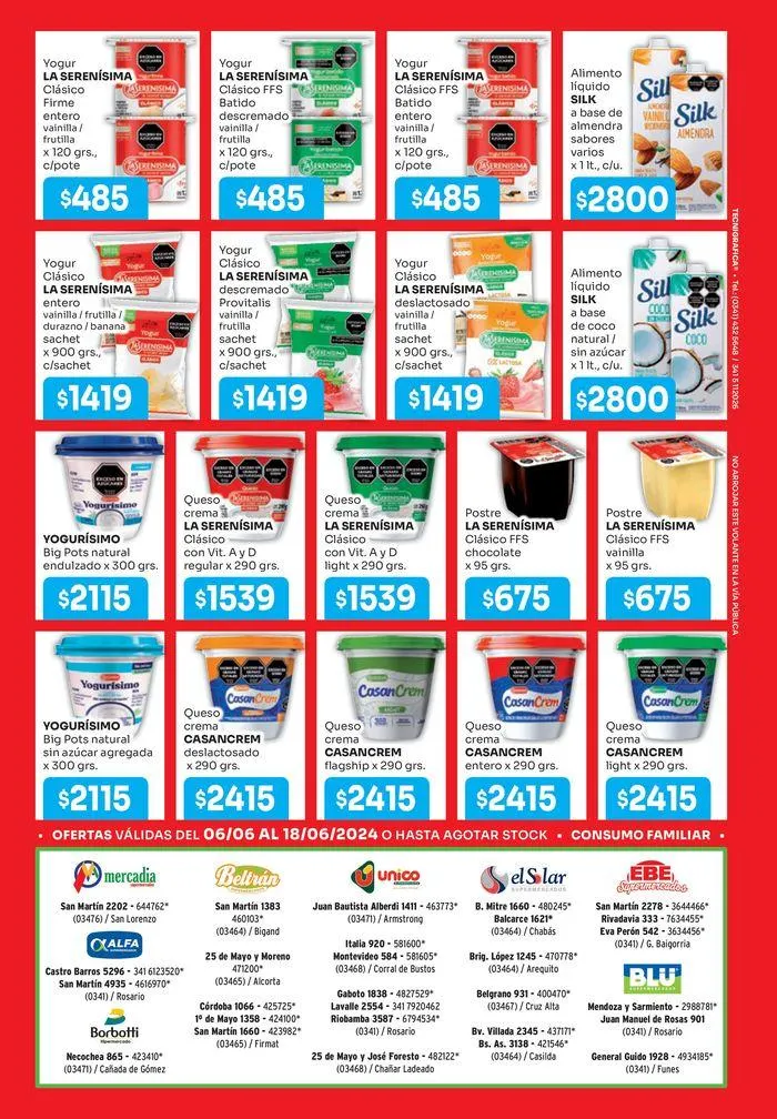 Ofertas de Catálogo Supermercados Unico Lavalle 6 de junio al 18 de junio 2024 - Página 8 del catálogo