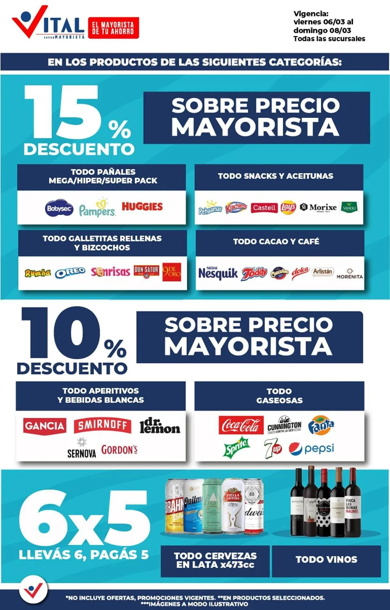 Ofertas de Catálogo Supermayorista Vital 6 de marzo al 8 de marzo 2026 - Página 6 del catálogo
