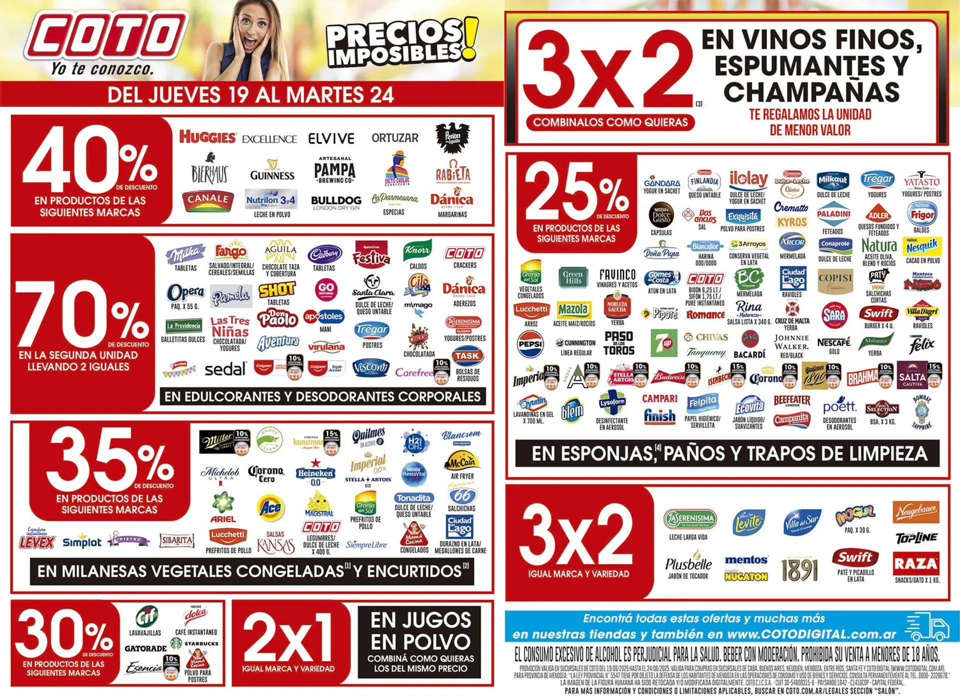 Ofertas de Catálogo Coto 19 de junio al 24 de junio 2025 - Página 1 del catálogo