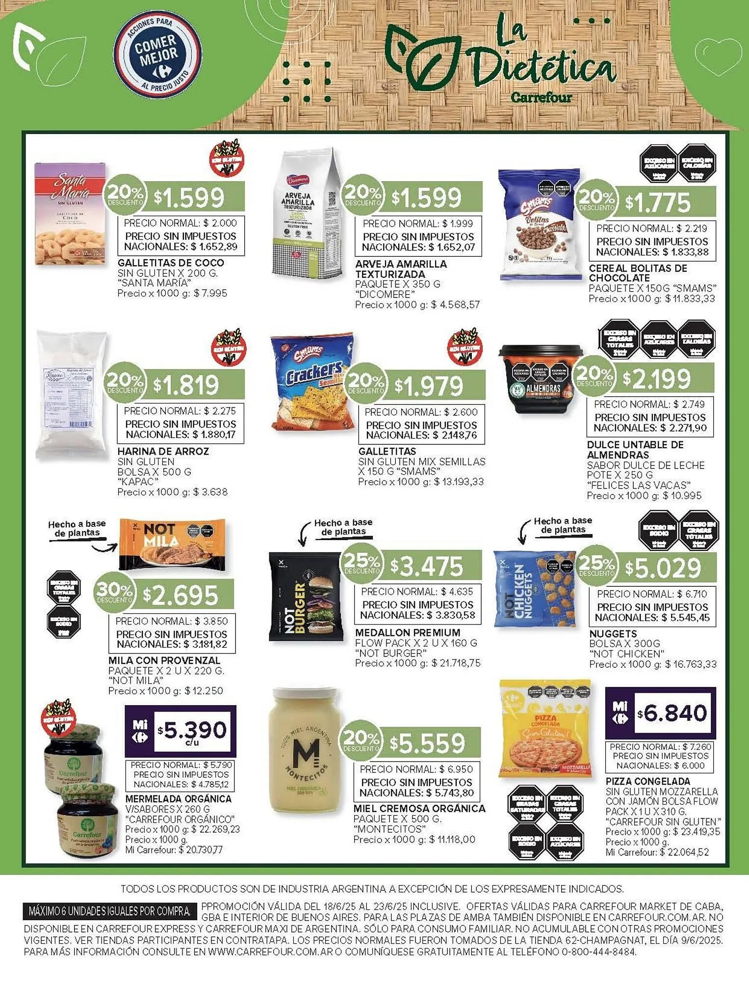 Ofertas de Catálogo Carrefour Market 19 de junio al 23 de junio 2025 - Página 6 del catálogo
