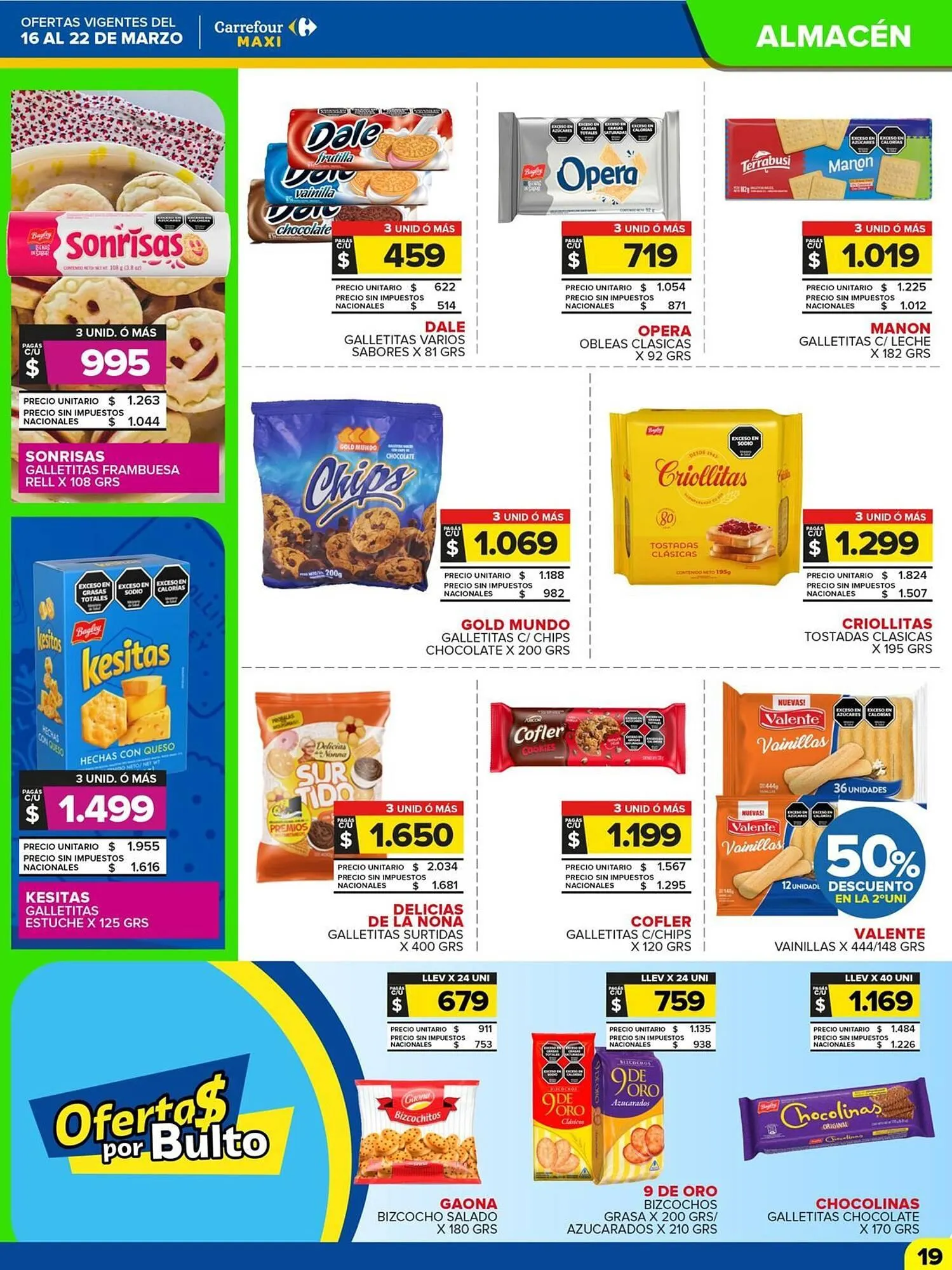 Ofertas de Folleto Carrefour Maxi 16 de marzo al 23 de marzo 2026 - Página 19 del catálogo