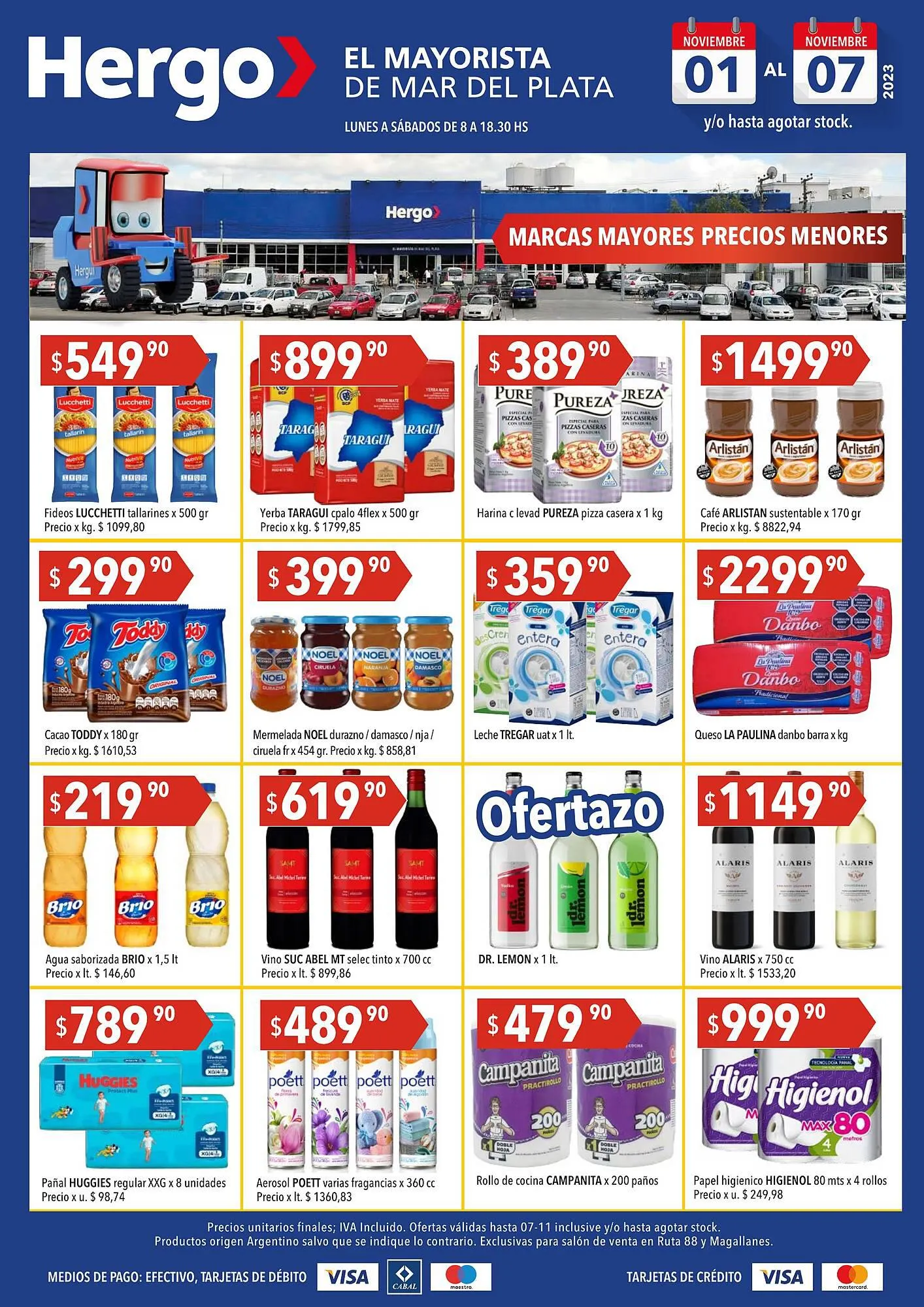 Ofertas de Catálogo Hergo 1 de noviembre al 7 de noviembre 2023 - Página 1 del catálogo