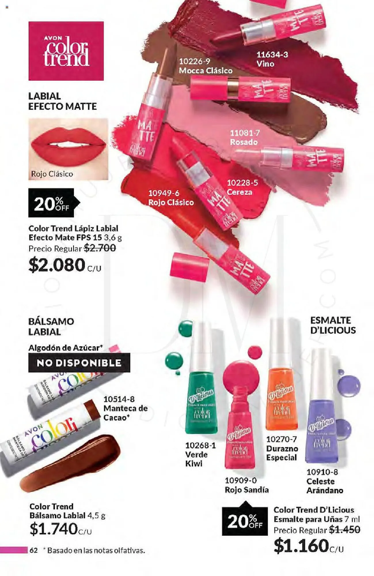 Ofertas de Catálogo Avon 30 de noviembre al 13 de diciembre 2023 - Página 62 del catálogo