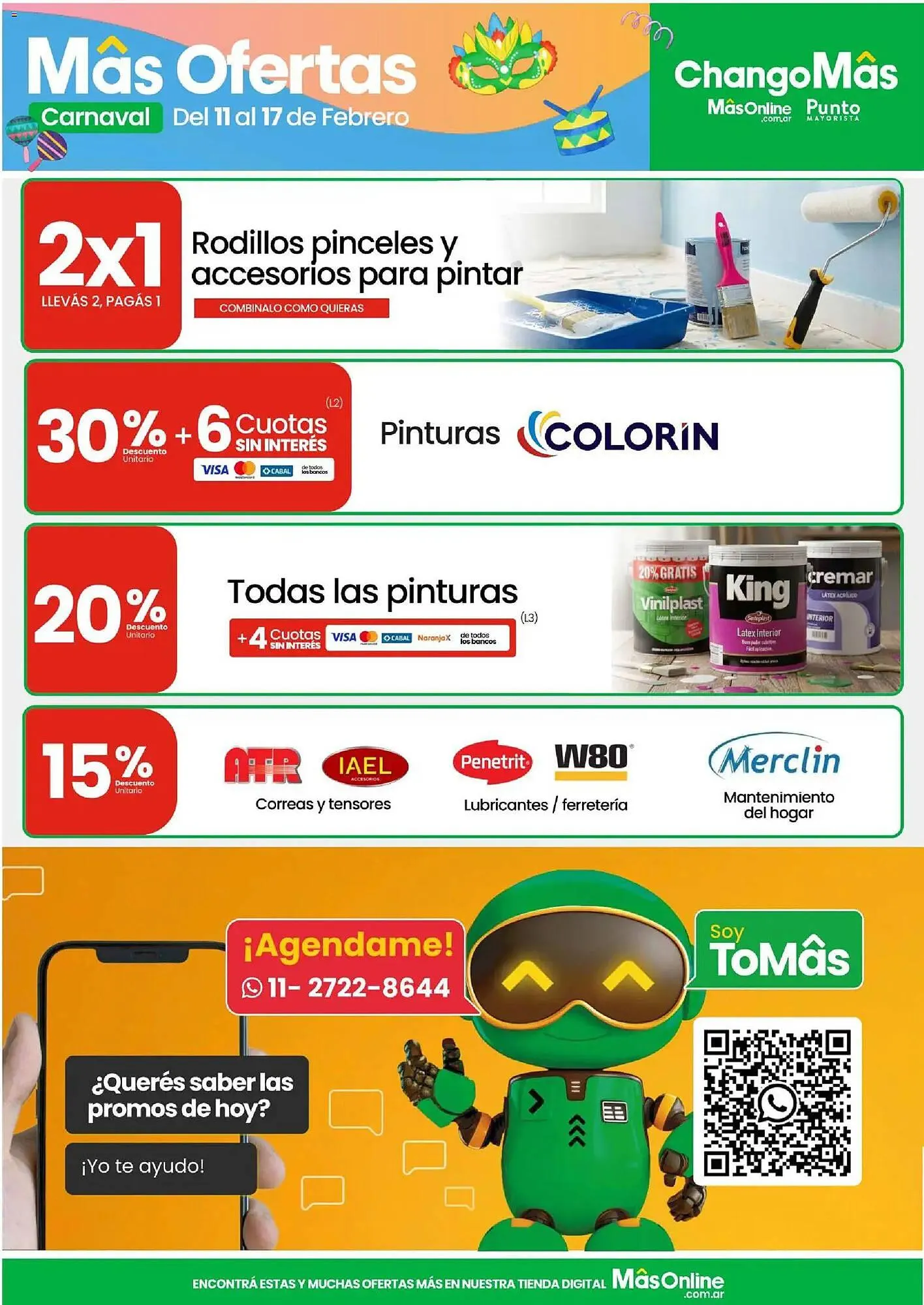 Ofertas de Catálogo Changomas 11 de febrero al 18 de febrero 2026 - Página 18 del catálogo