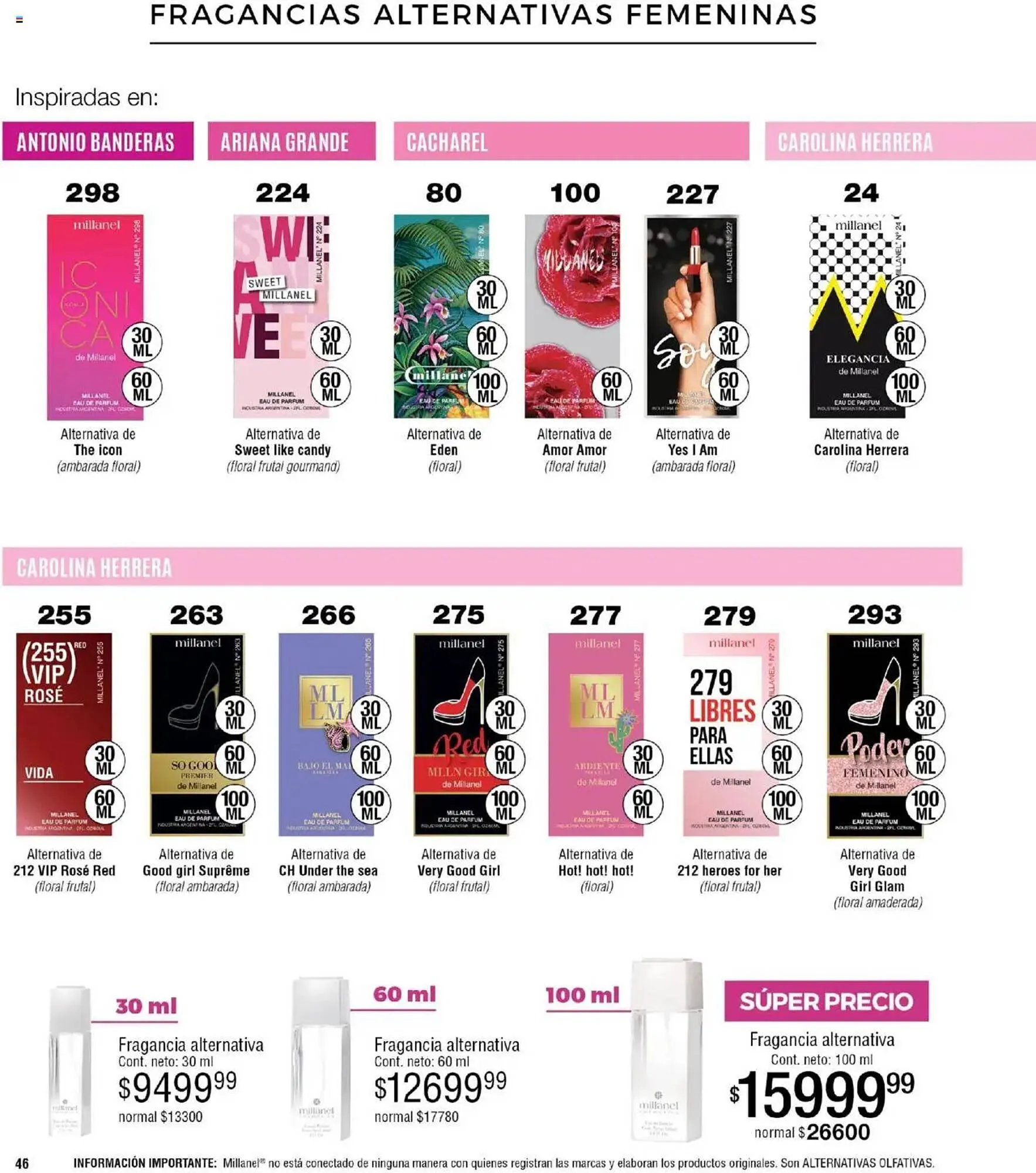 Ofertas de Catálogo Millanel Cosmética 31 de marzo al 27 de abril 2025 - Página 46 del catálogo