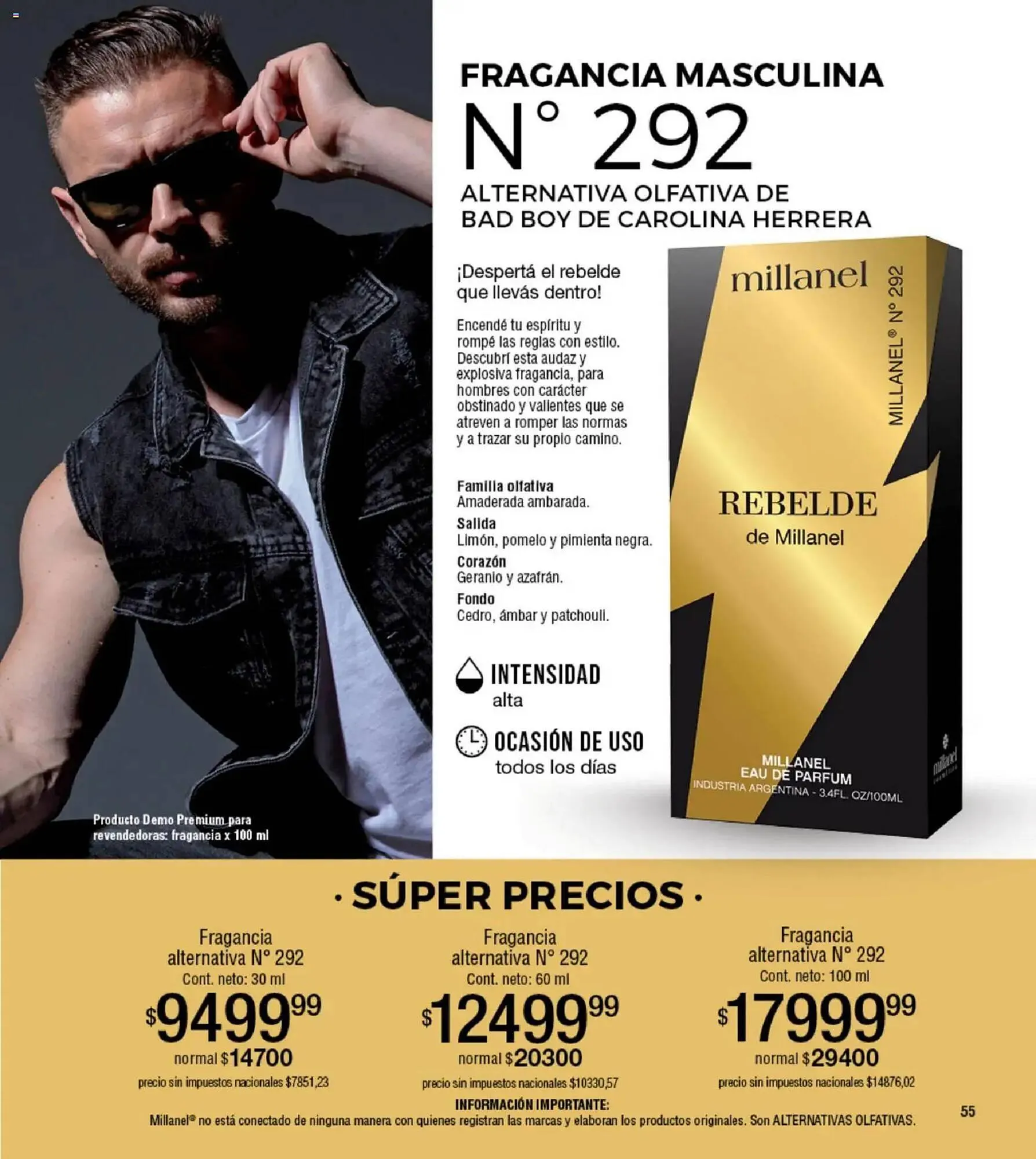 Ofertas de Catálogo Millanel Cosmética 5 de enero al 1 de febrero 2026 - Página 55 del catálogo