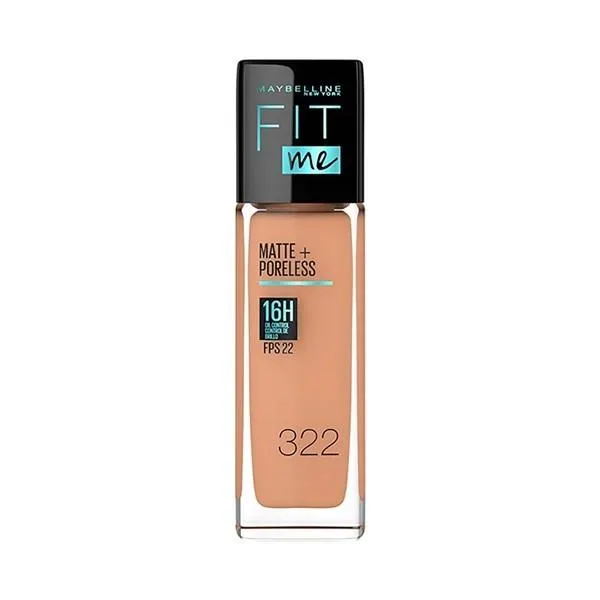 Maybelline Fit Me Matte Poreless 16H 322 warm Honey__D0946f