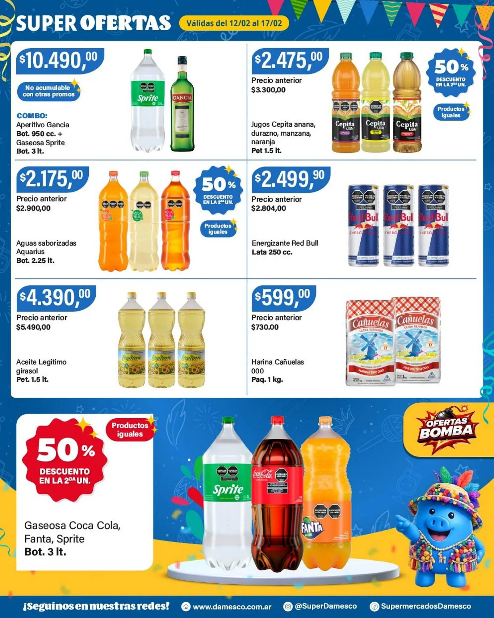 Ofertas de Catálogo Supermercados Damesco 12 de febrero al 17 de febrero 2026 - Página 3 del catálogo