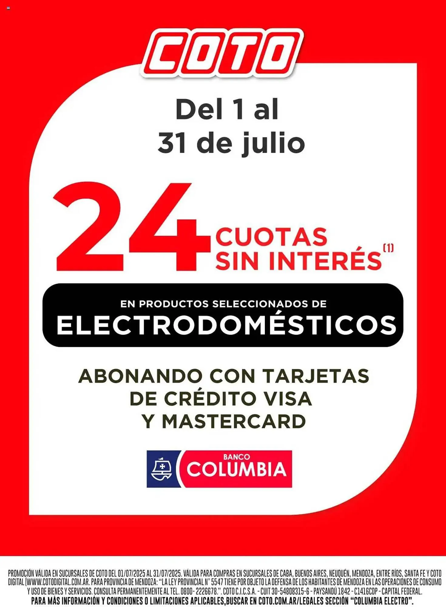 Ofertas de Catálogo Coto 1 de julio al 31 de julio 2025 - Página 3 del catálogo