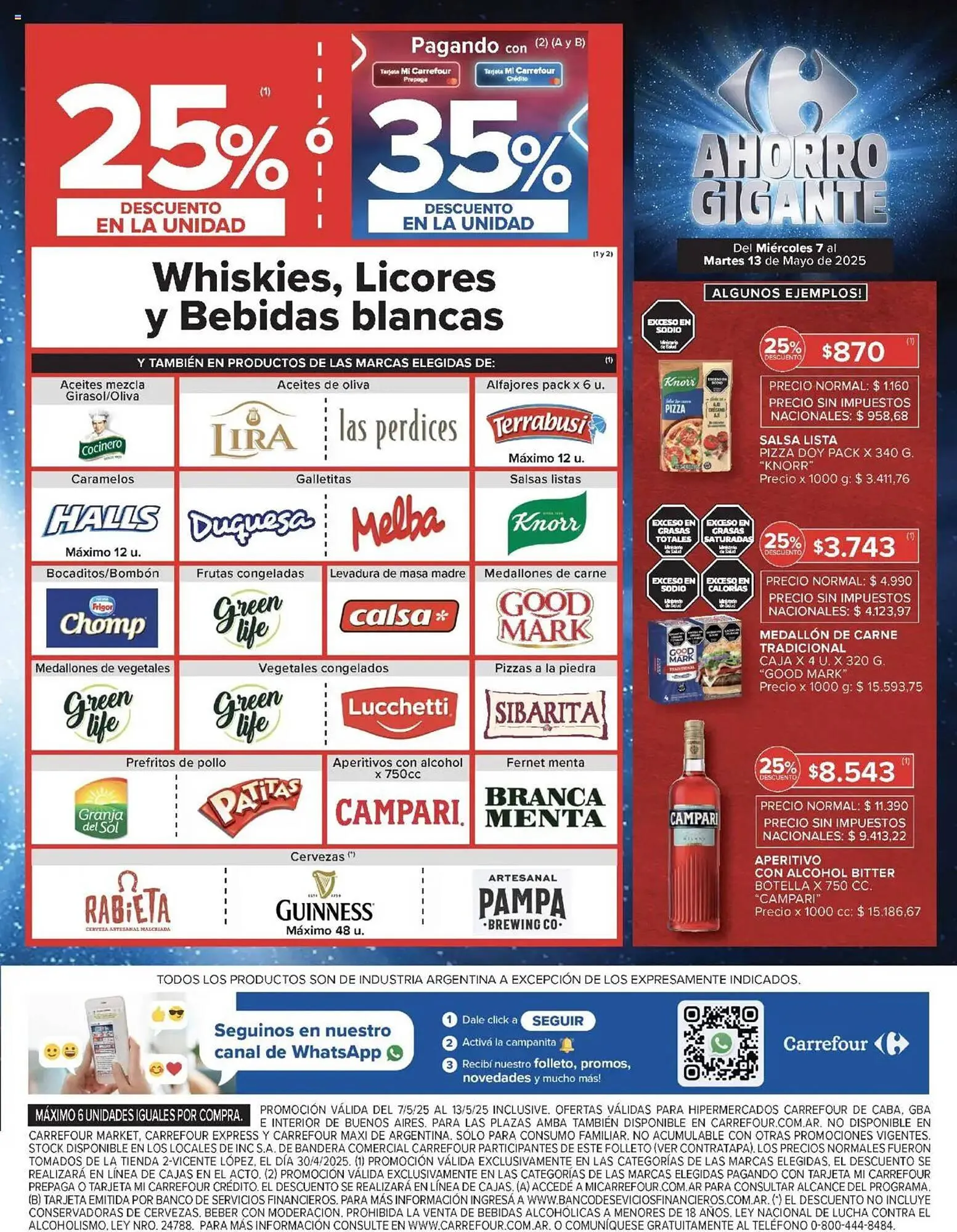 Ofertas de Catálogo Carrefour 7 de mayo al 13 de mayo 2025 - Página 9 del catálogo