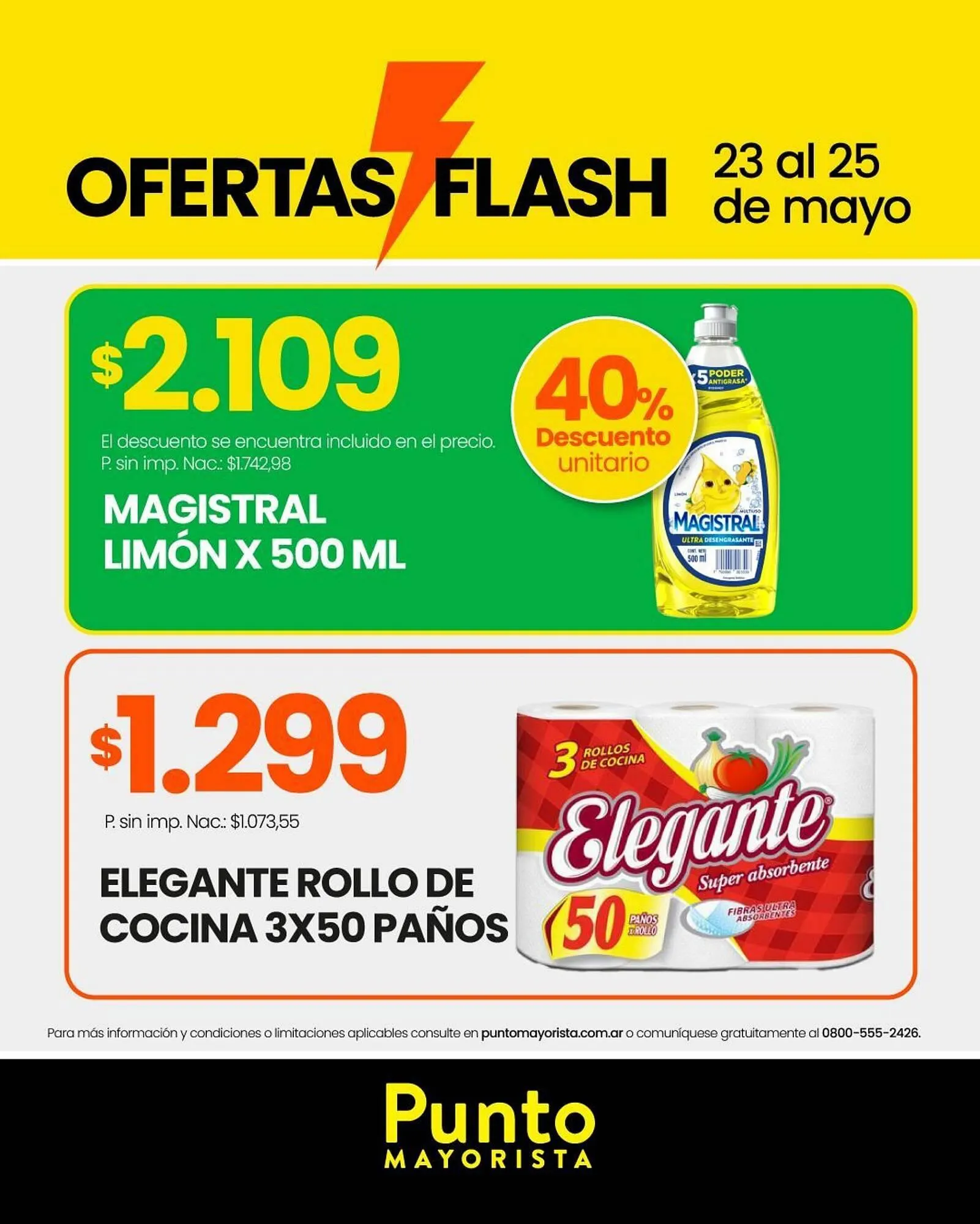 Ofertas de Catálogo Punto Mayorista 23 de mayo al 25 de mayo 2025 - Página 1 del catálogo