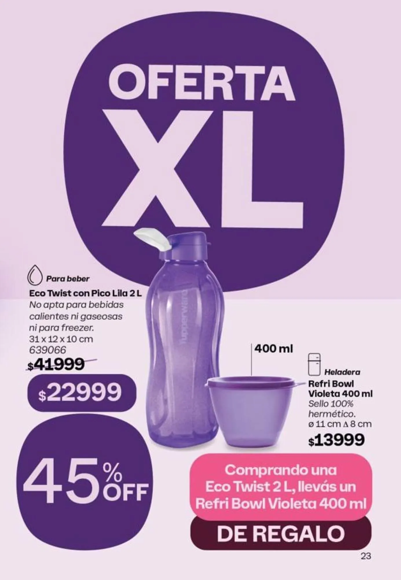 Ofertas de Catálogo Tupperware 15 de abril al 30 de abril 2025 - Página 24 del catálogo