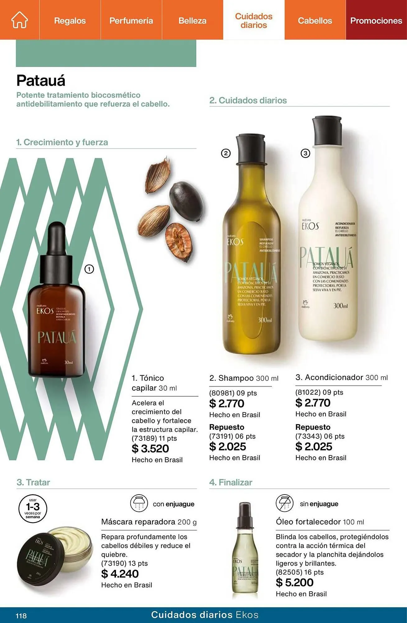 Ofertas de Catálogo Natura 27 de septiembre al 31 de octubre 2023 - Página 118 del catálogo