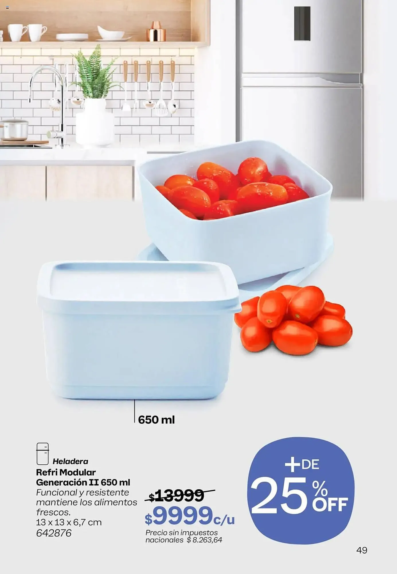 Ofertas de Folleto Tupperware 21 de septiembre al 5 de octubre 2025 - Página 50 del catálogo