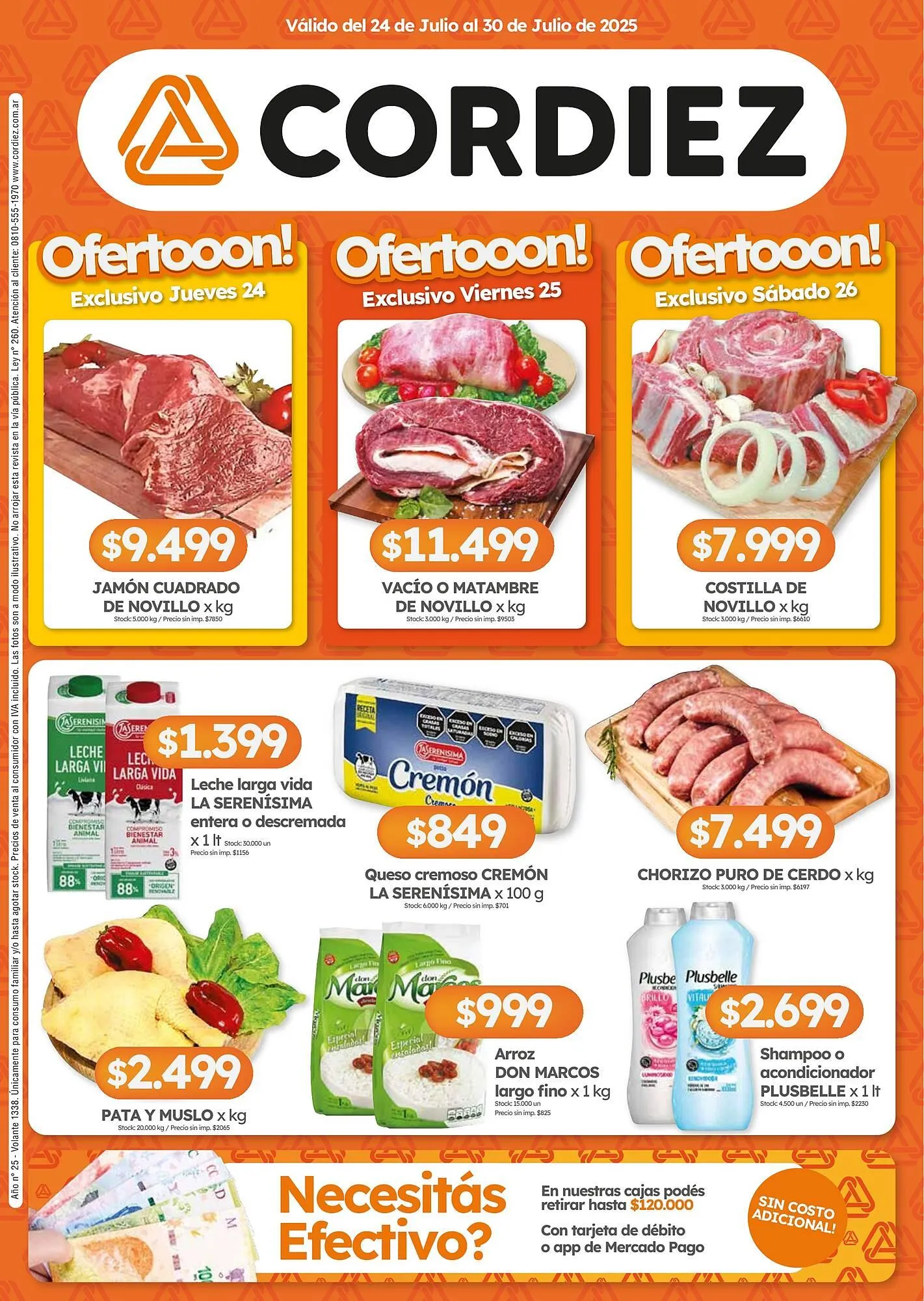 Ofertas de Catálogo Cordiez 24 de julio al 30 de julio 2025 - Página 1 del catálogo