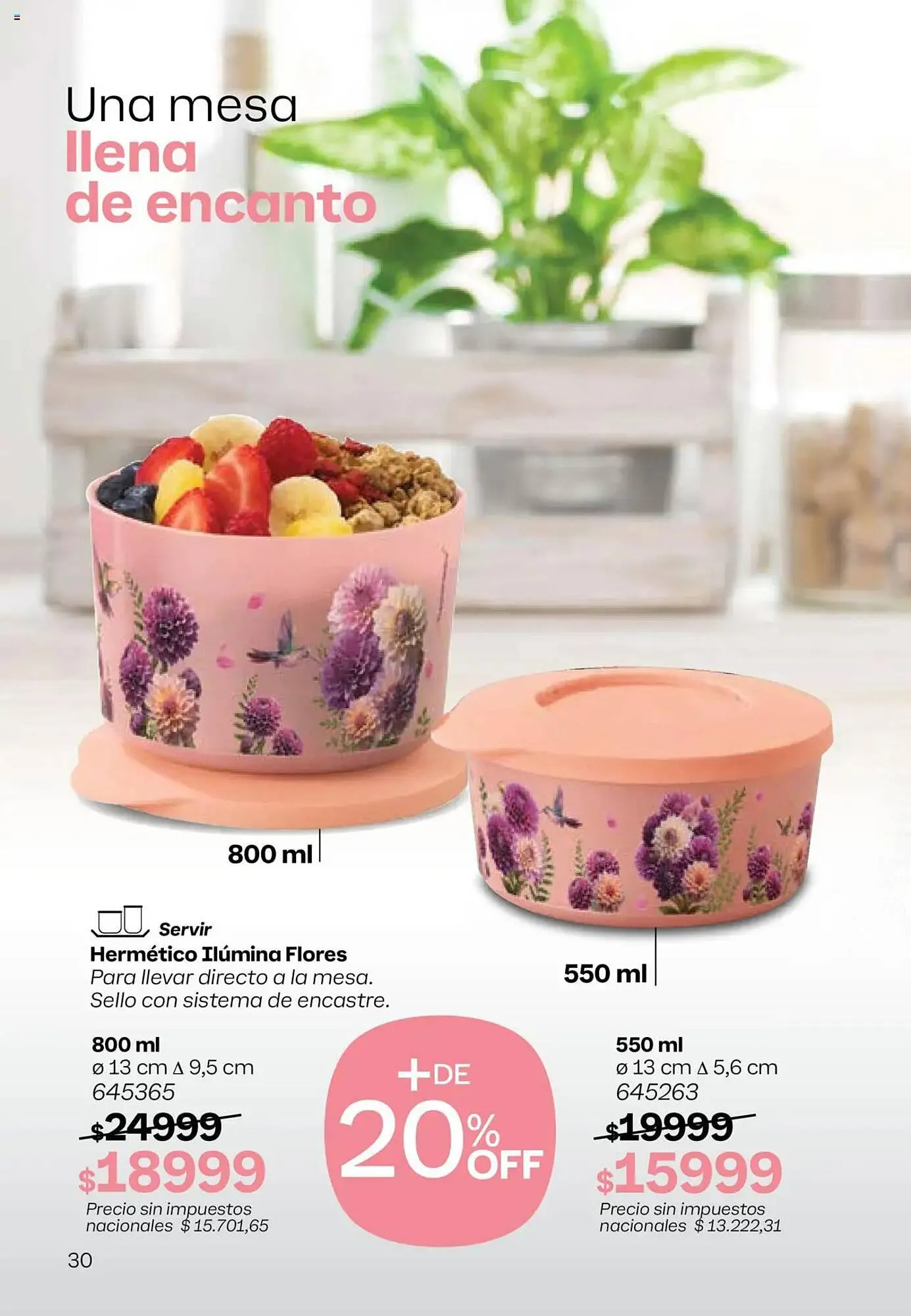 Ofertas de Folleto Tupperware 13 de octubre al 3 de noviembre 2025 - Página 31 del catálogo