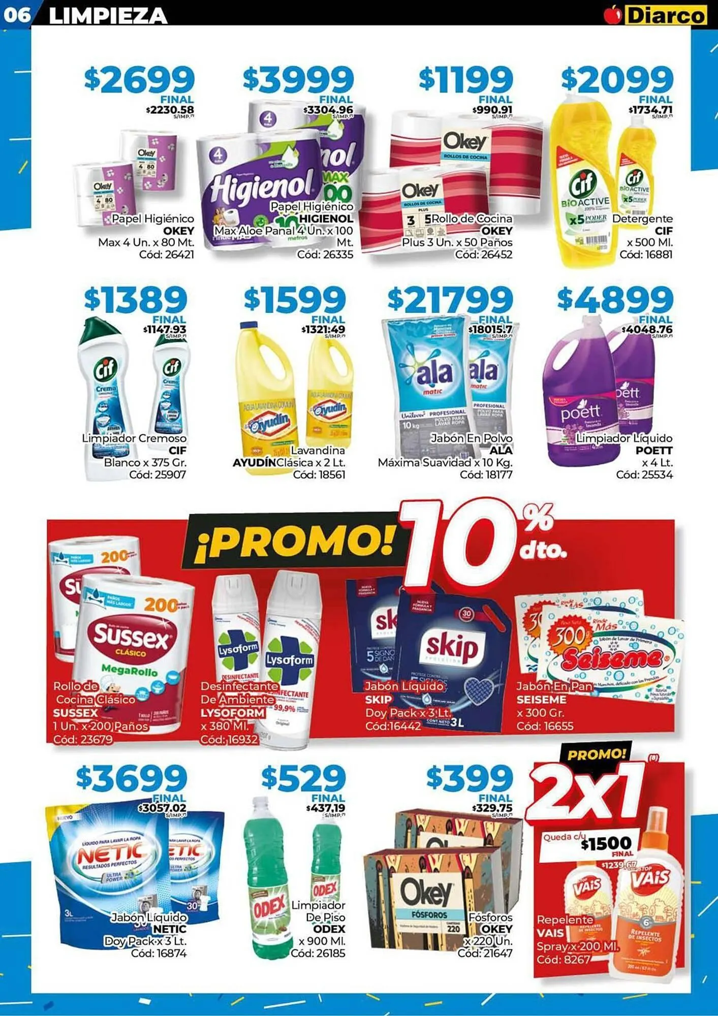 Ofertas de Catálogo Diarco 26 de mayo al 30 de mayo 2025 - Página 8 del catálogo