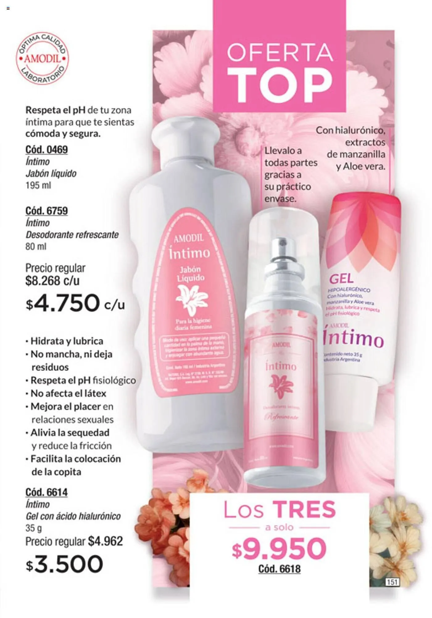 Ofertas de Catálogo Amodil 2 de octubre al 15 de octubre 2024 - Página 151 del catálogo