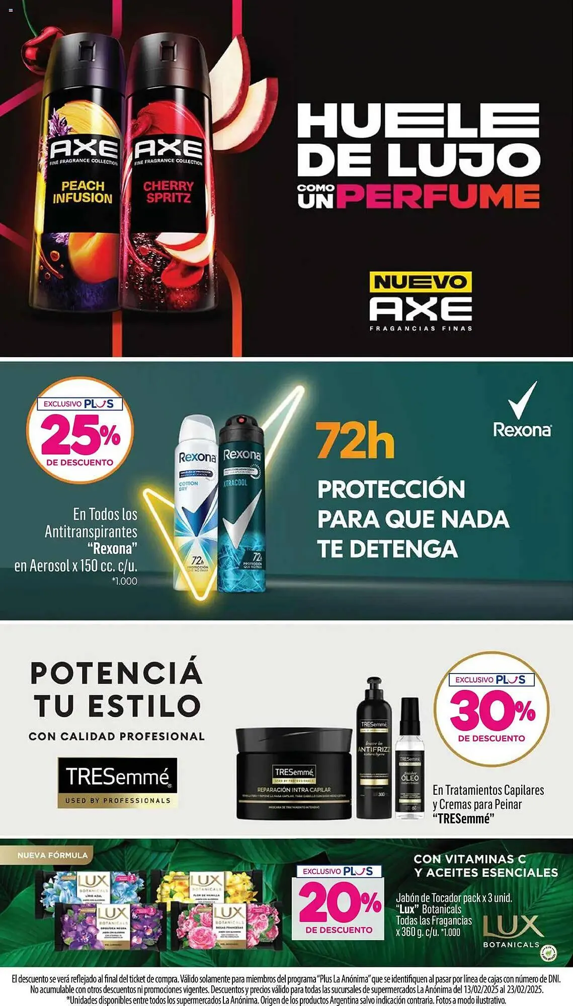 Ofertas de Catálogo La Anonima 13 de febrero al 23 de febrero 2025 - Página 28 del catálogo