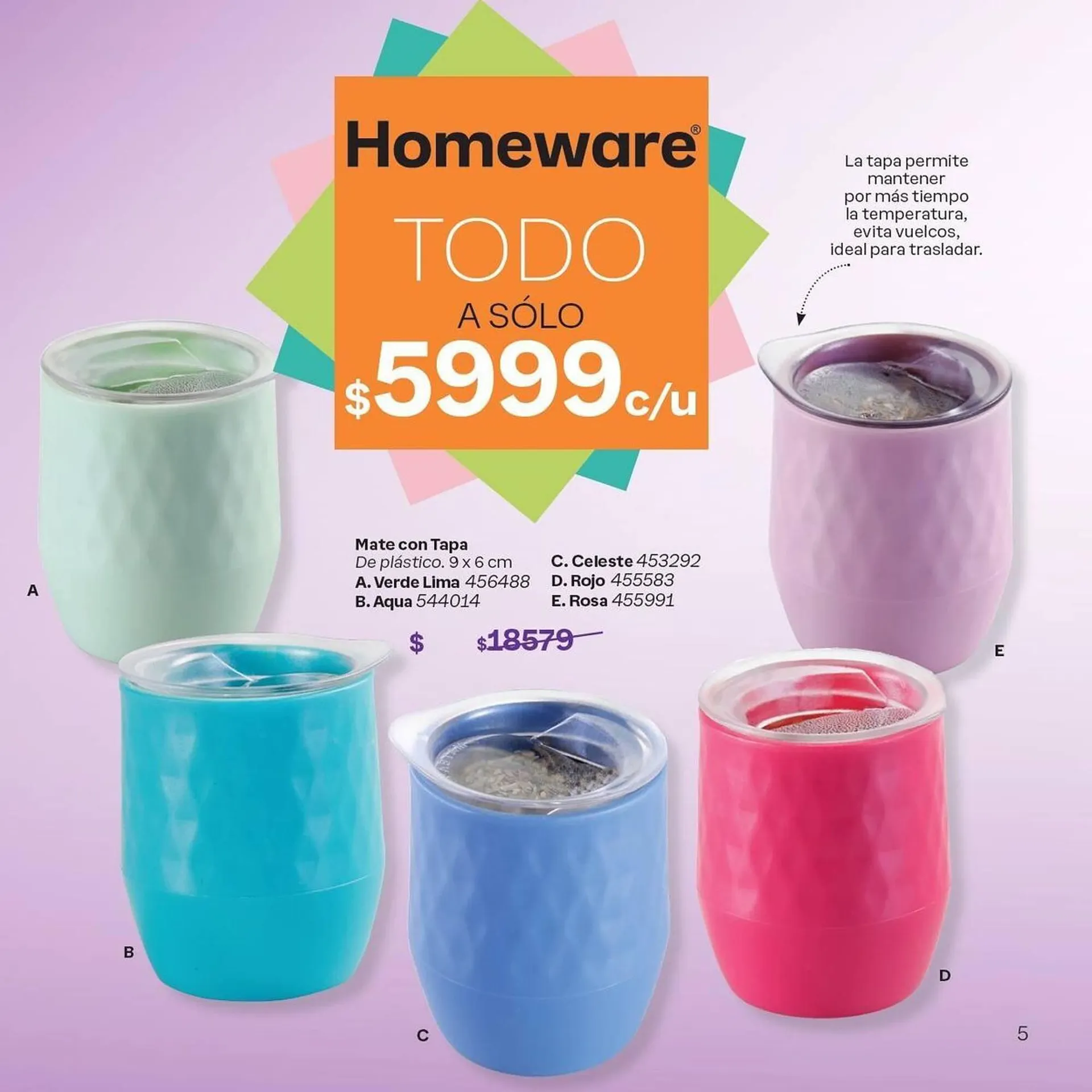 Ofertas de Catálogo Tupperware 24 de enero al 7 de febrero 2025 - Página 5 del catálogo